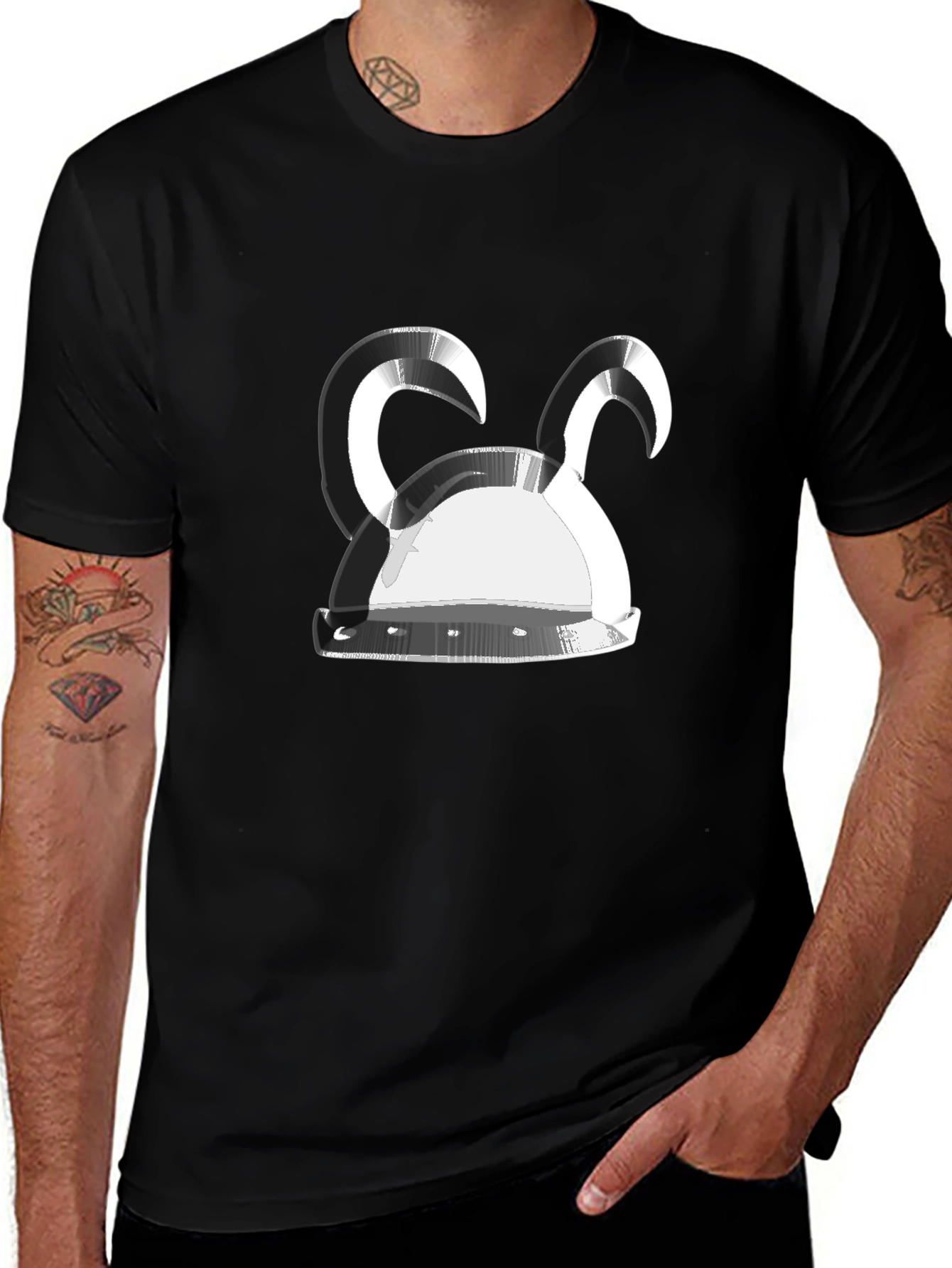 Kettle Graphic Tee - Black Short Sleeve T-Shirt