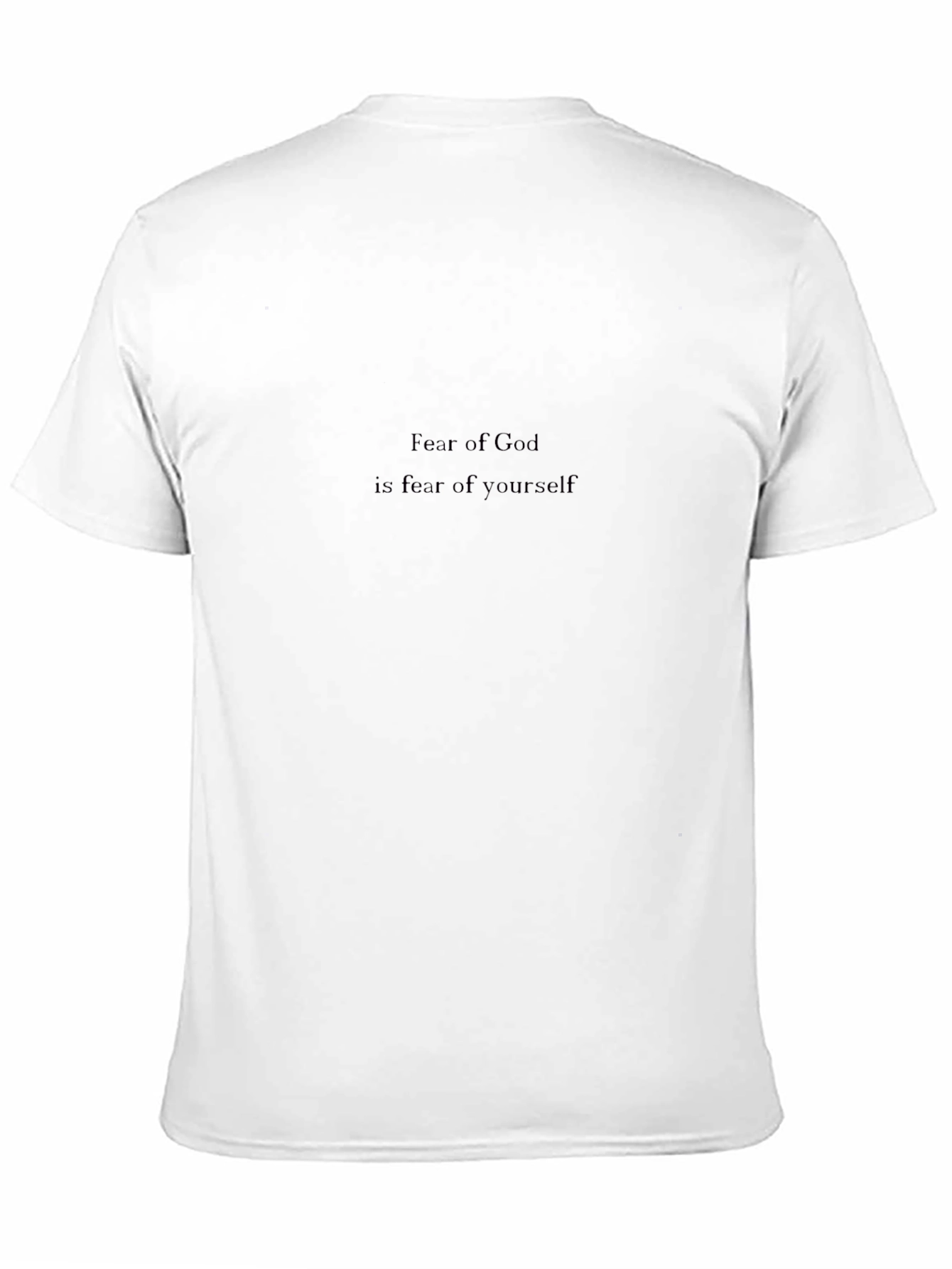 Fear of God Black Tee