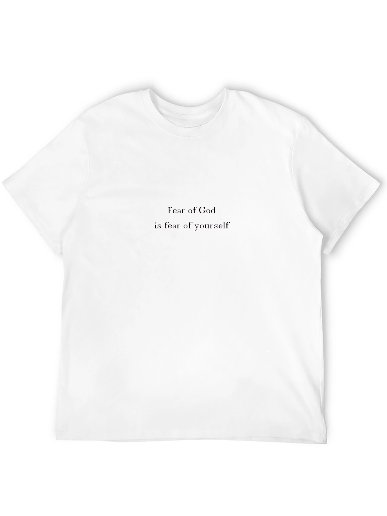 Fear of God Black Tee