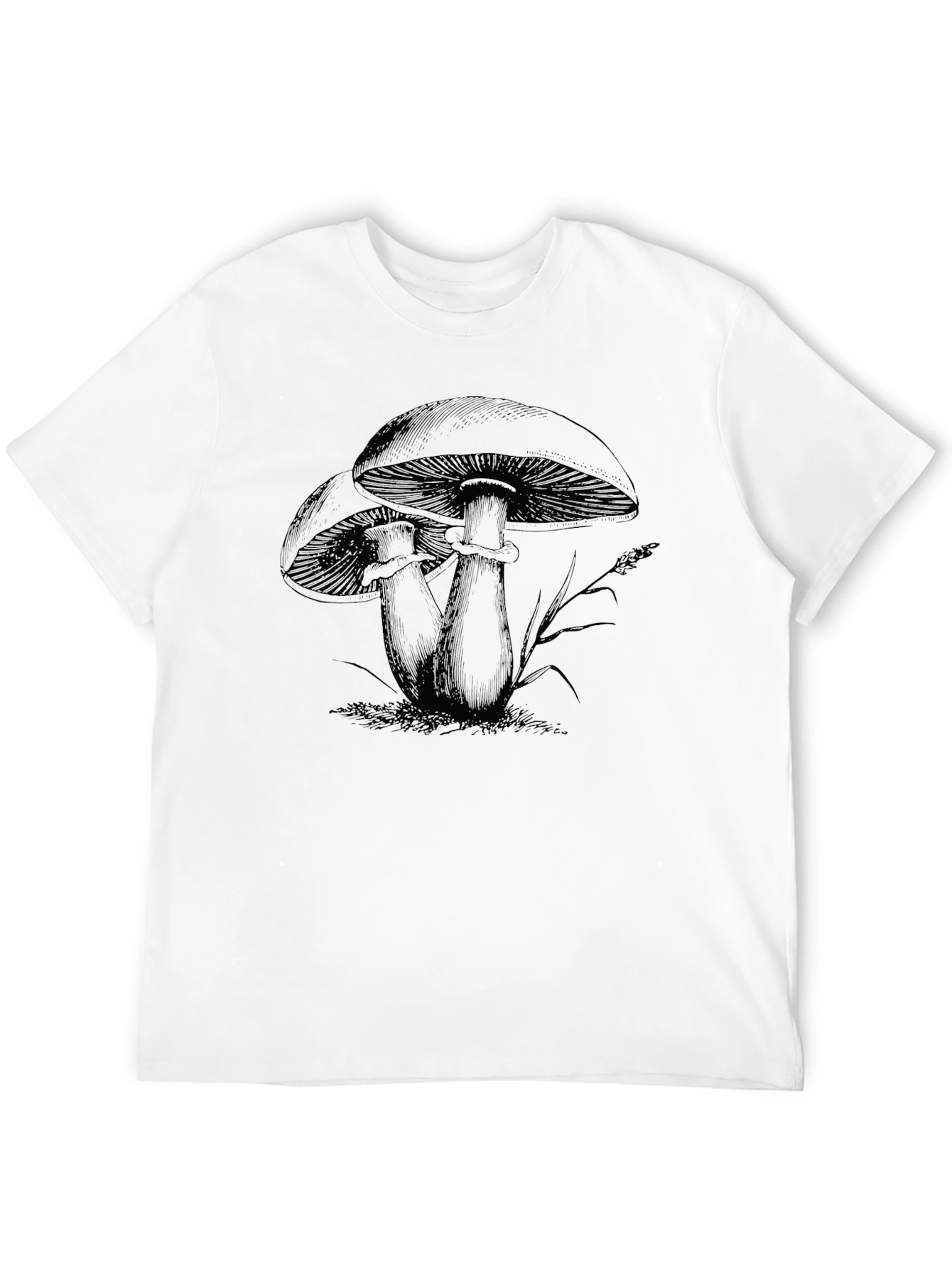 Mushroom Graphic Tee - Nature Inspired T-Shirt
