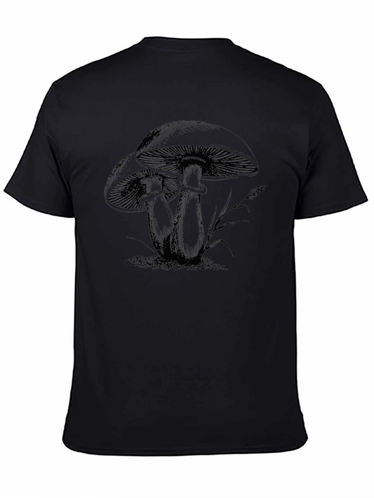 Mushroom Graphic Tee - Nature Inspired T-Shirt