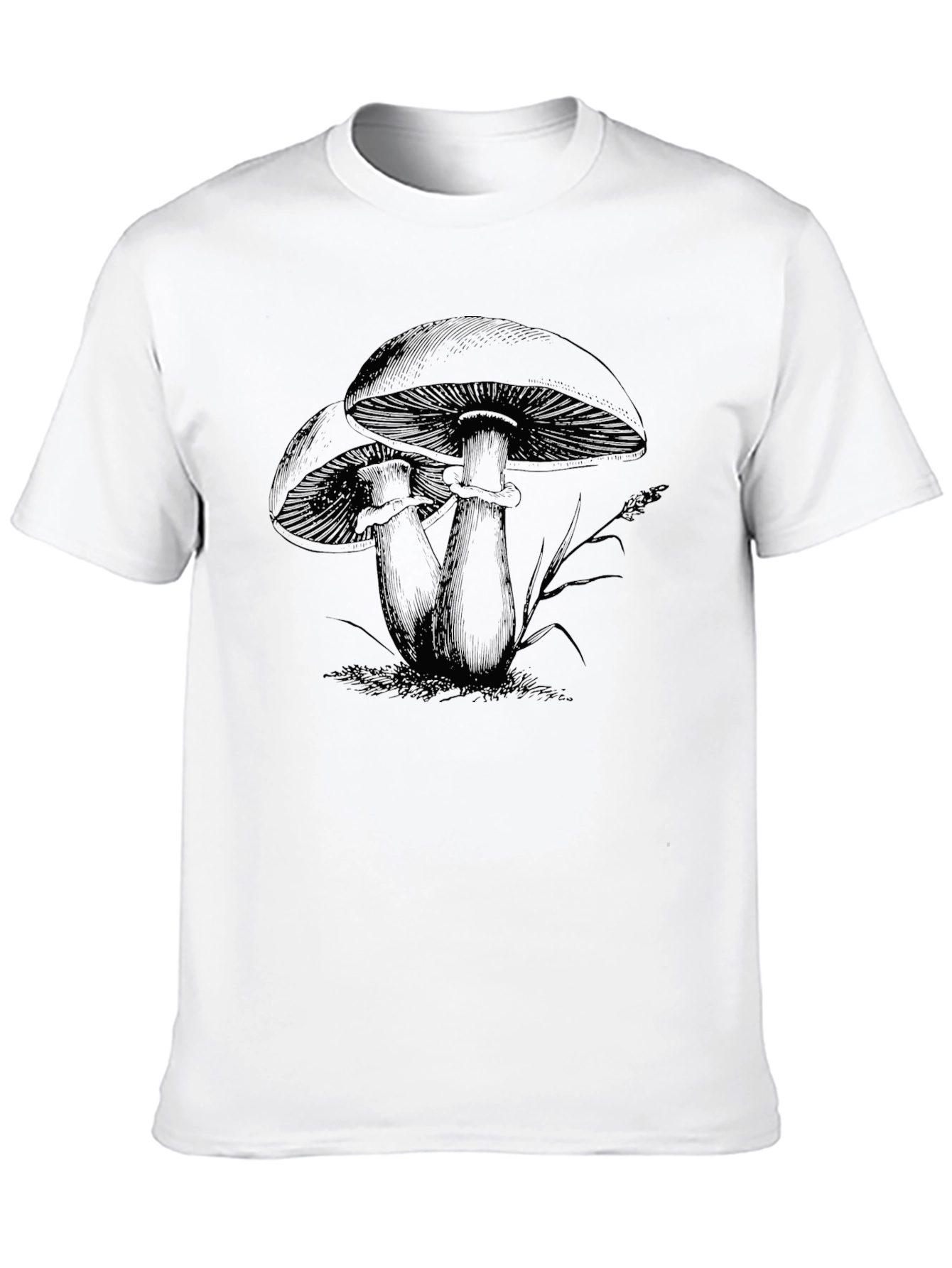 Mushroom Graphic Tee - Nature Inspired T-Shirt