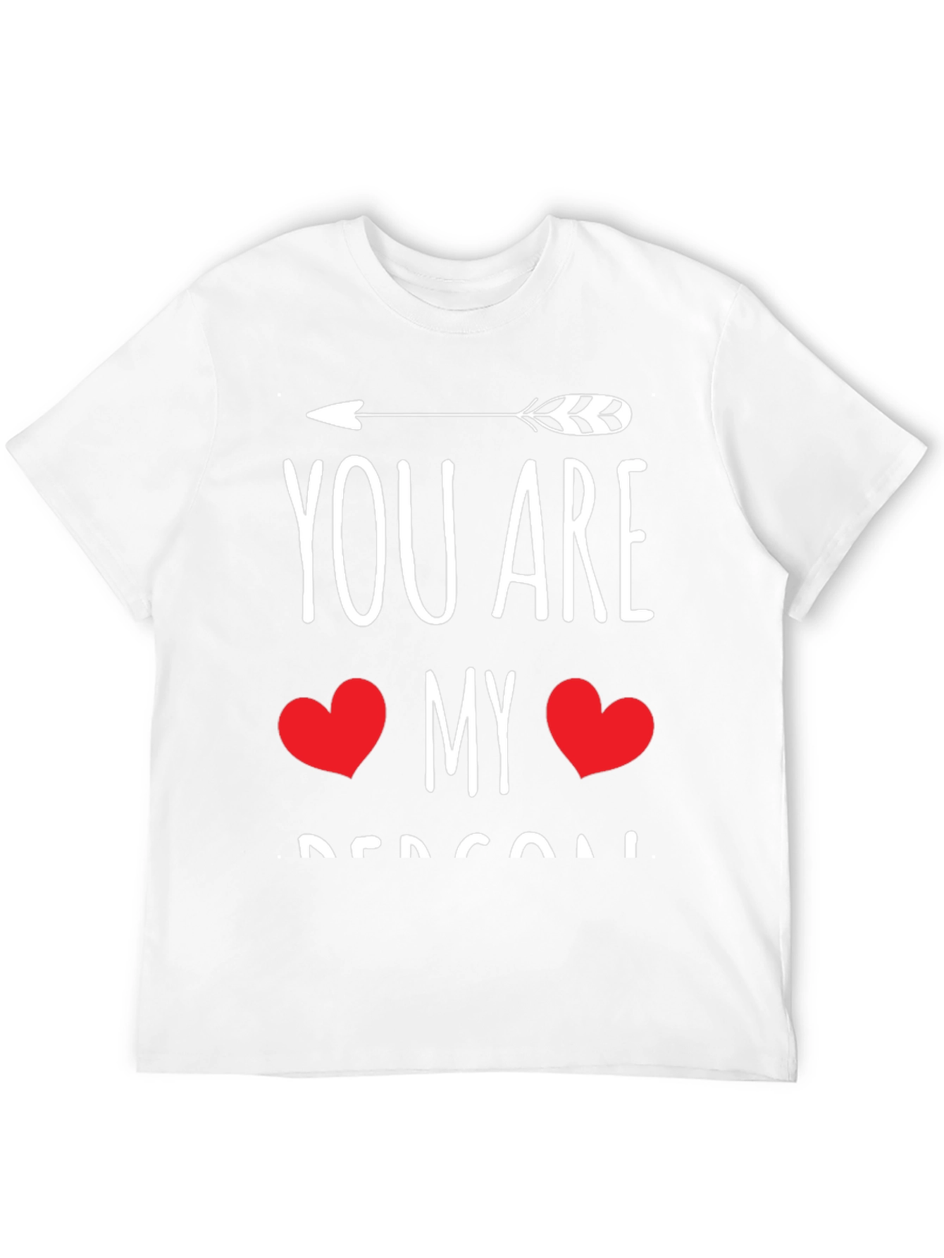 You Are My Person Black Graphic Tee