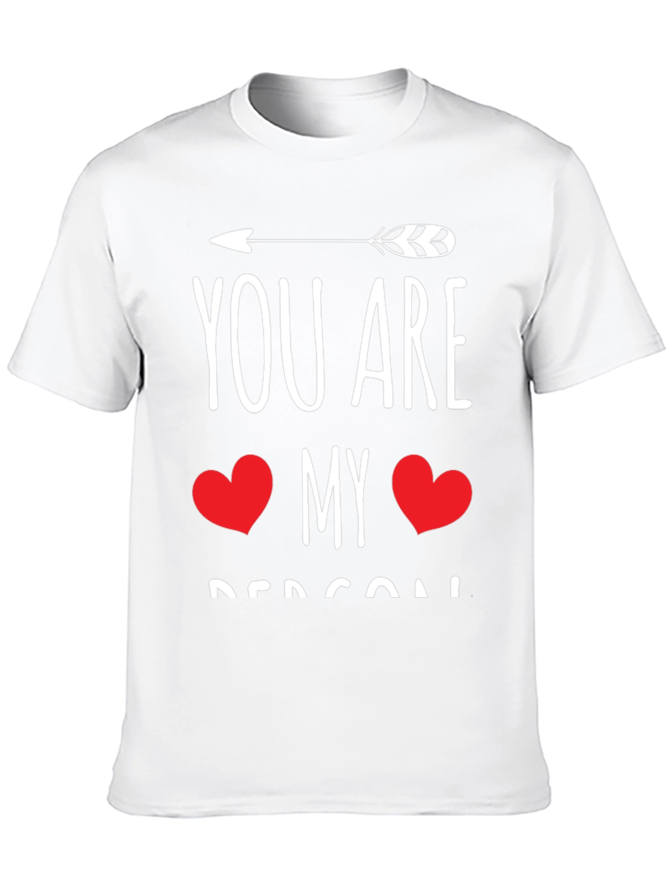 You Are My Person Black Graphic Tee