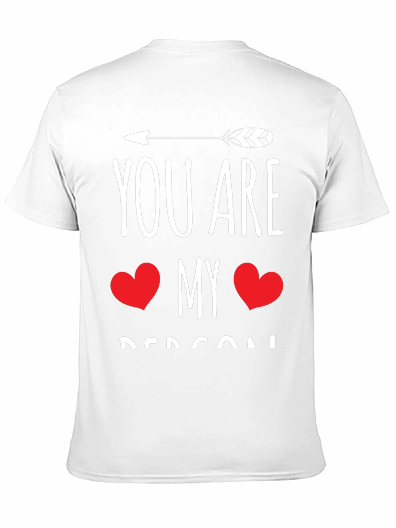 You Are My Person Black Graphic Tee