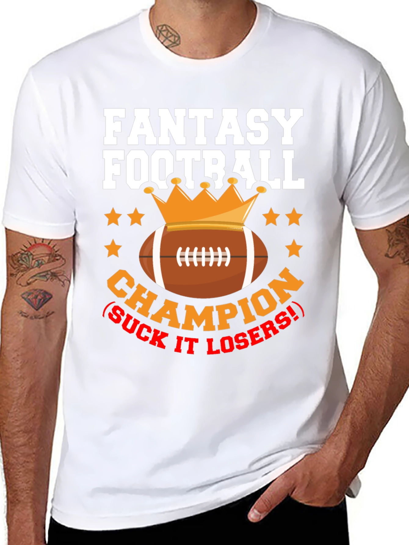 Fantasy Football Champion Graphic Tee