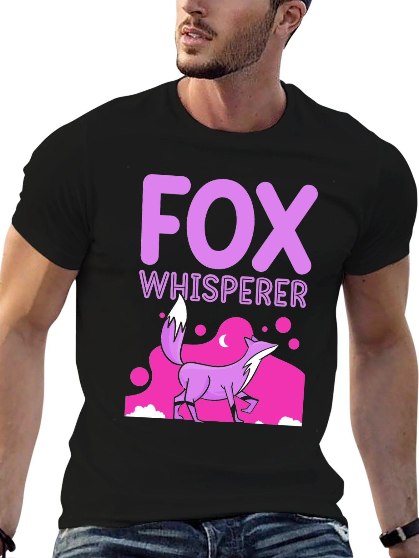 Fox Whisperer Graphic Tee - Unique Animal Lover Design