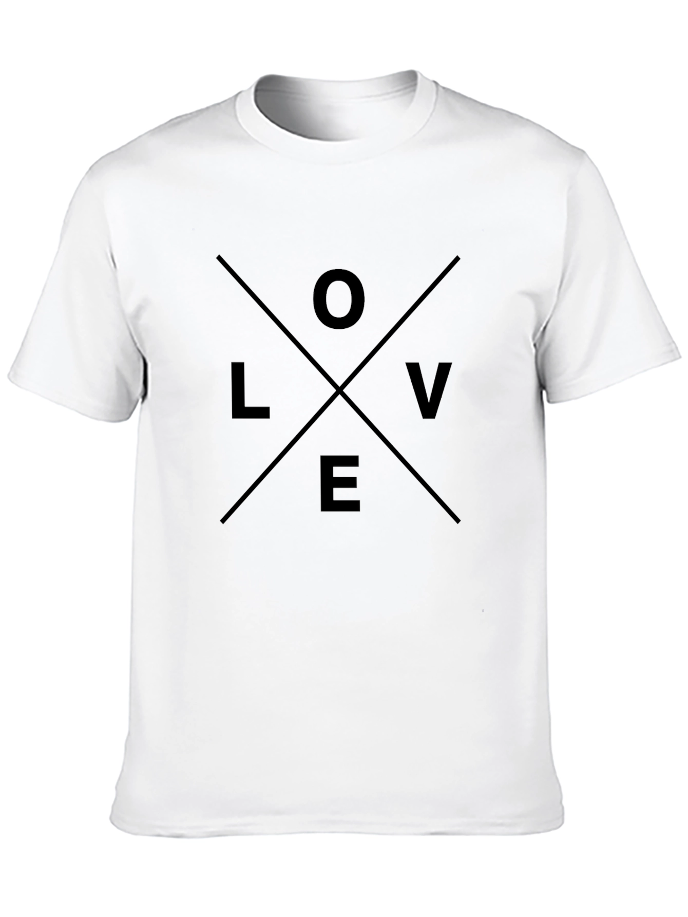 Love Graphic T-Shirt - Stylish Black Tee