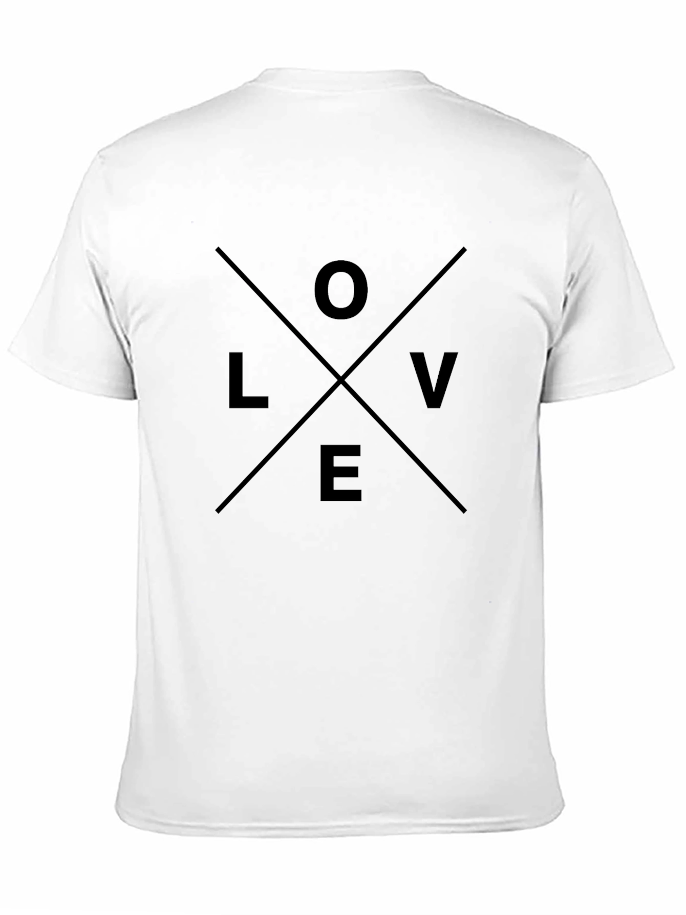 Love Graphic T-Shirt - Stylish Black Tee