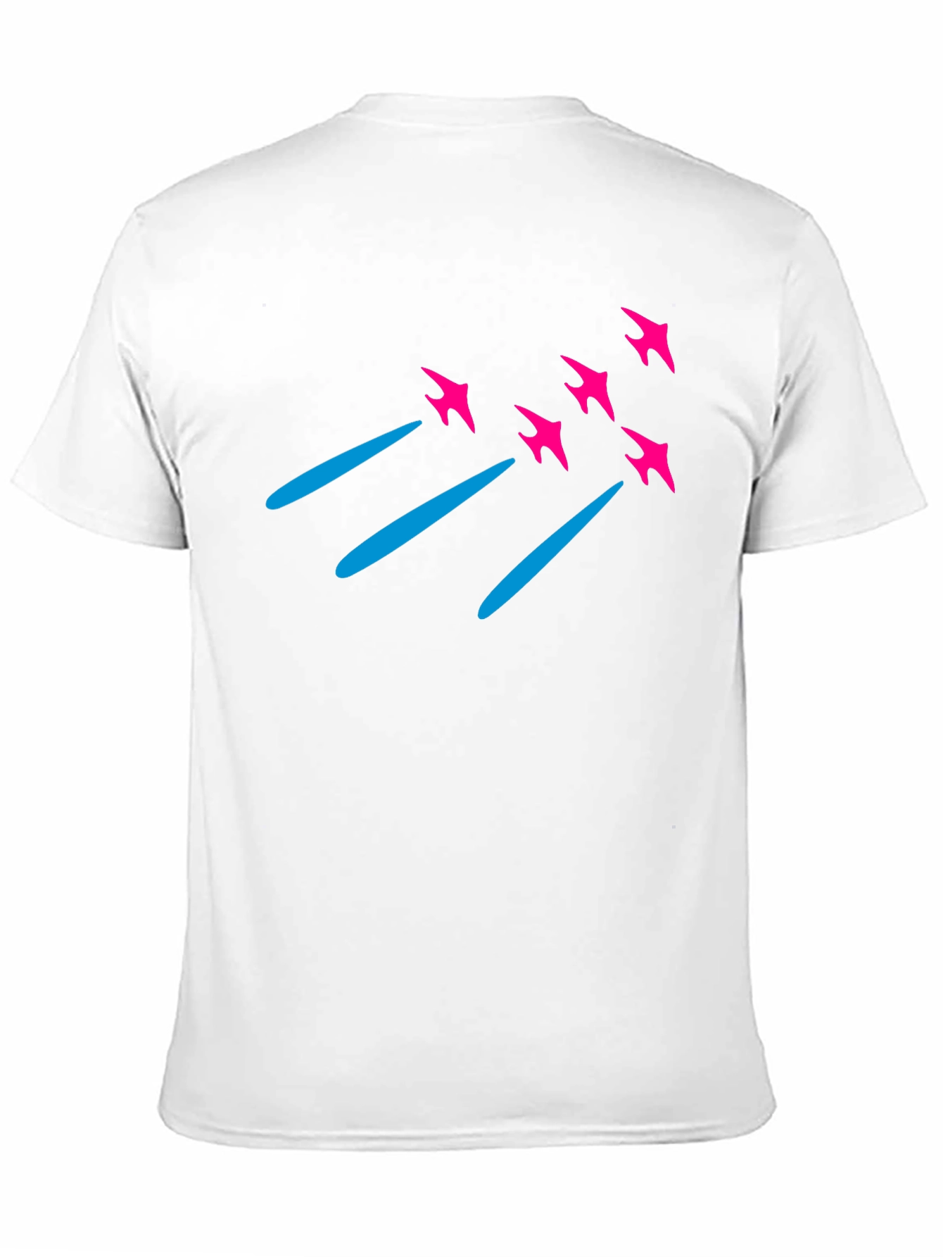 Retro Rocket T-Shirt - Mens Black Tee