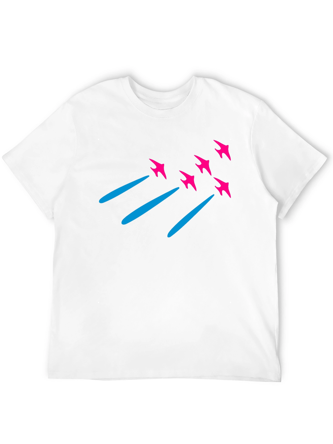 Retro Rocket T-Shirt - Mens Black Tee