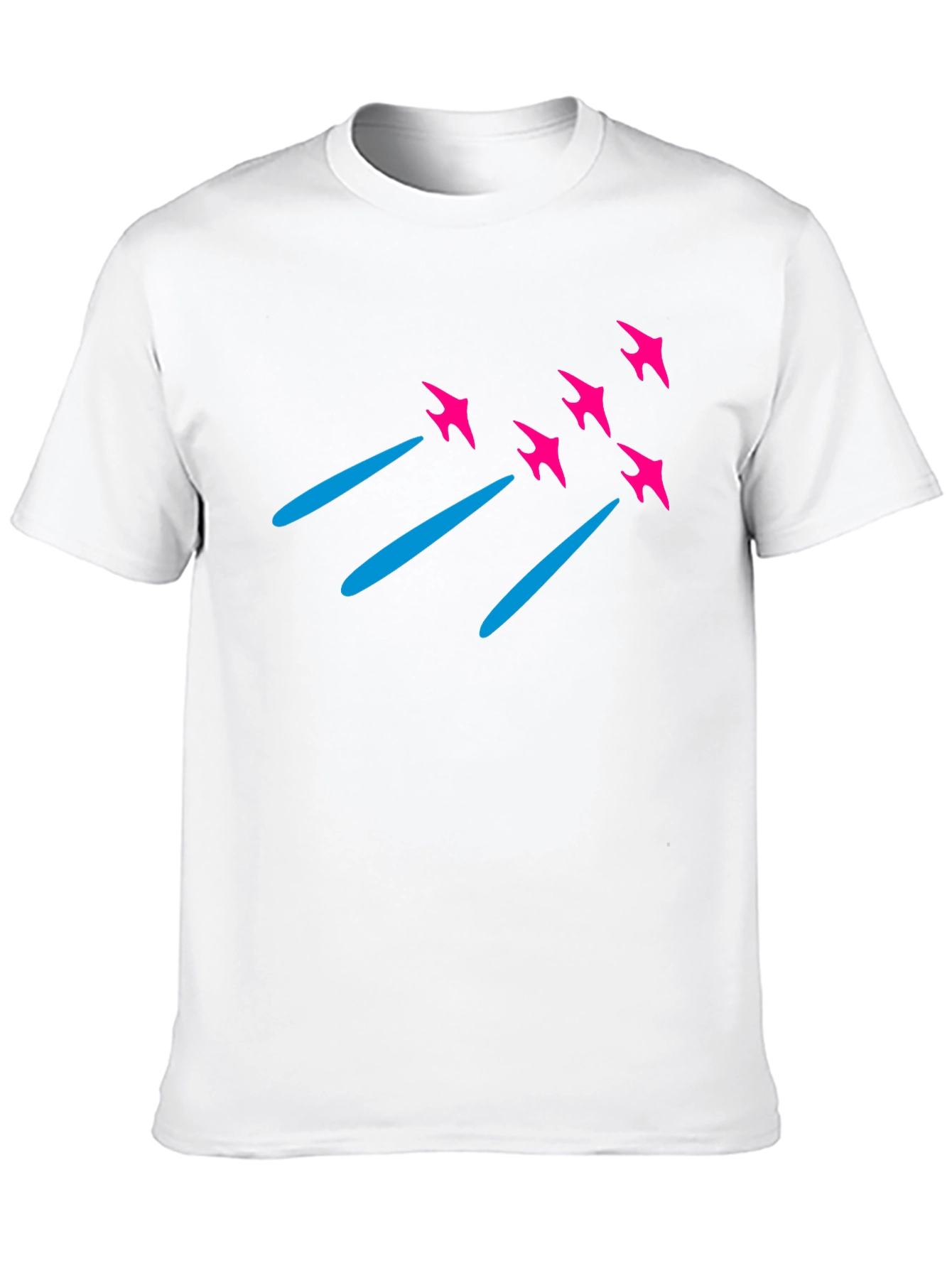 Retro Rocket T-Shirt - Mens Black Tee