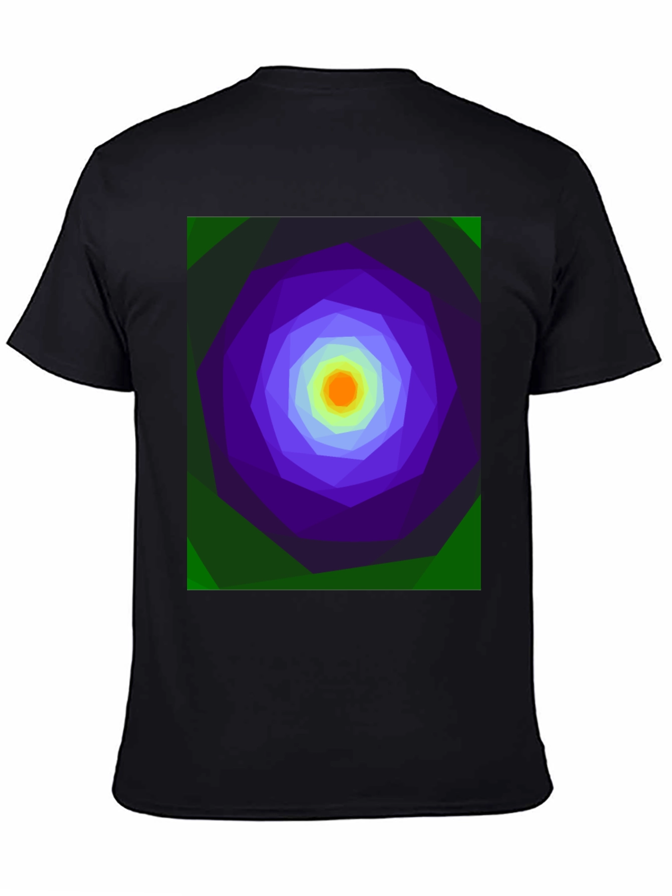 Geometric Vortex T-Shirt - Abstract Design