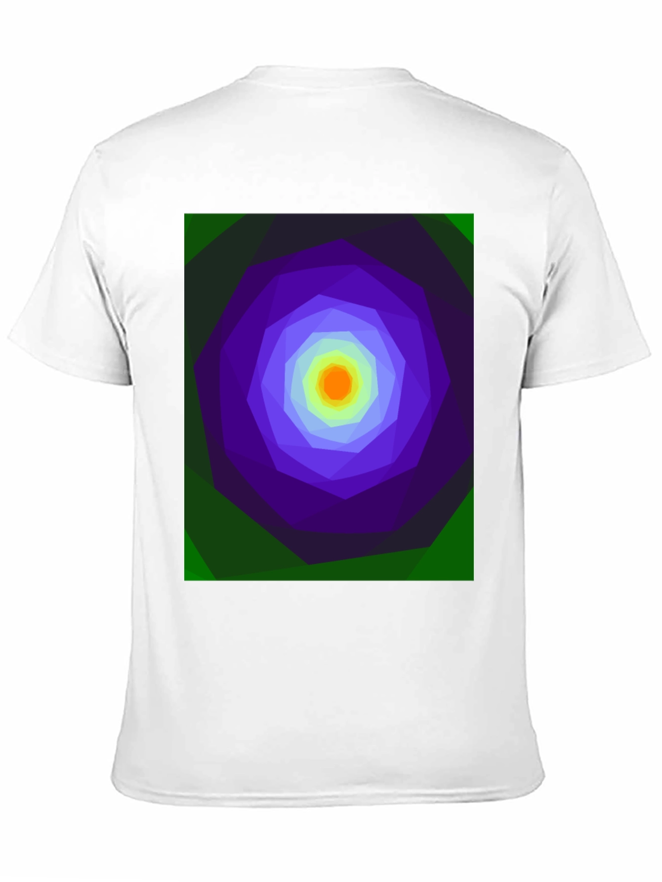 Geometric Vortex T-Shirt - Abstract Design