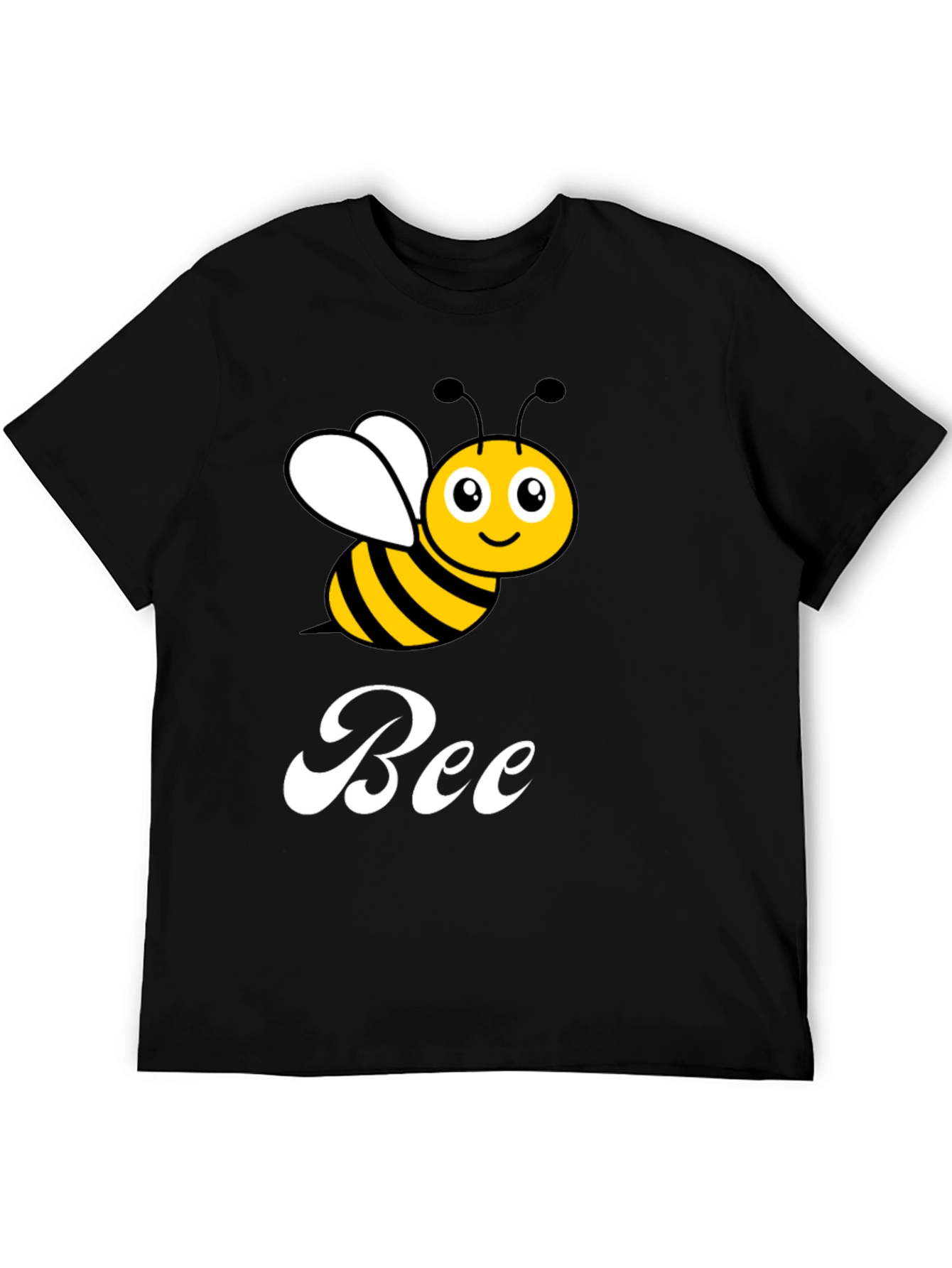Cute Cartoon Bee Graphic T-Shirt