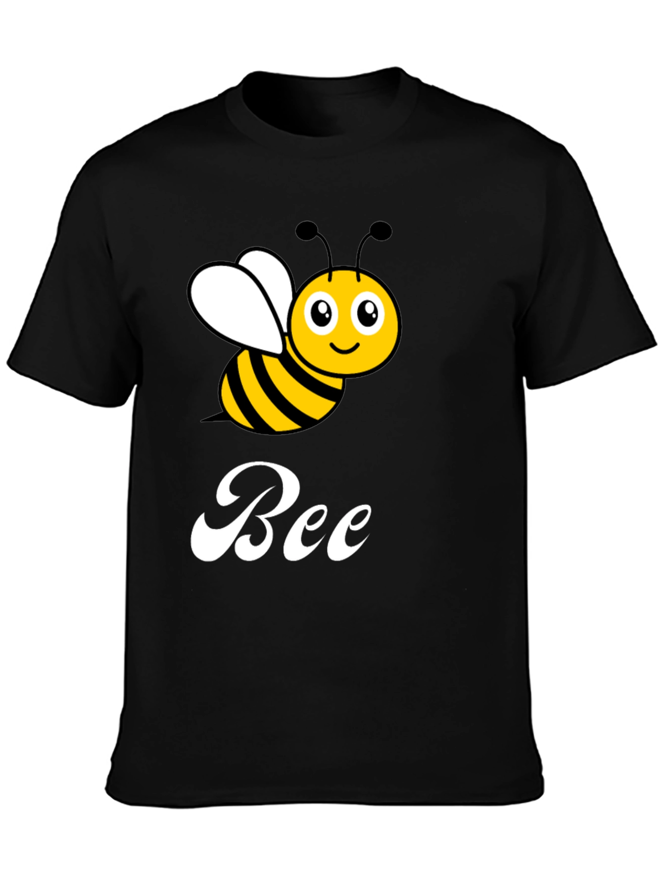 Cute Cartoon Bee Graphic T-Shirt