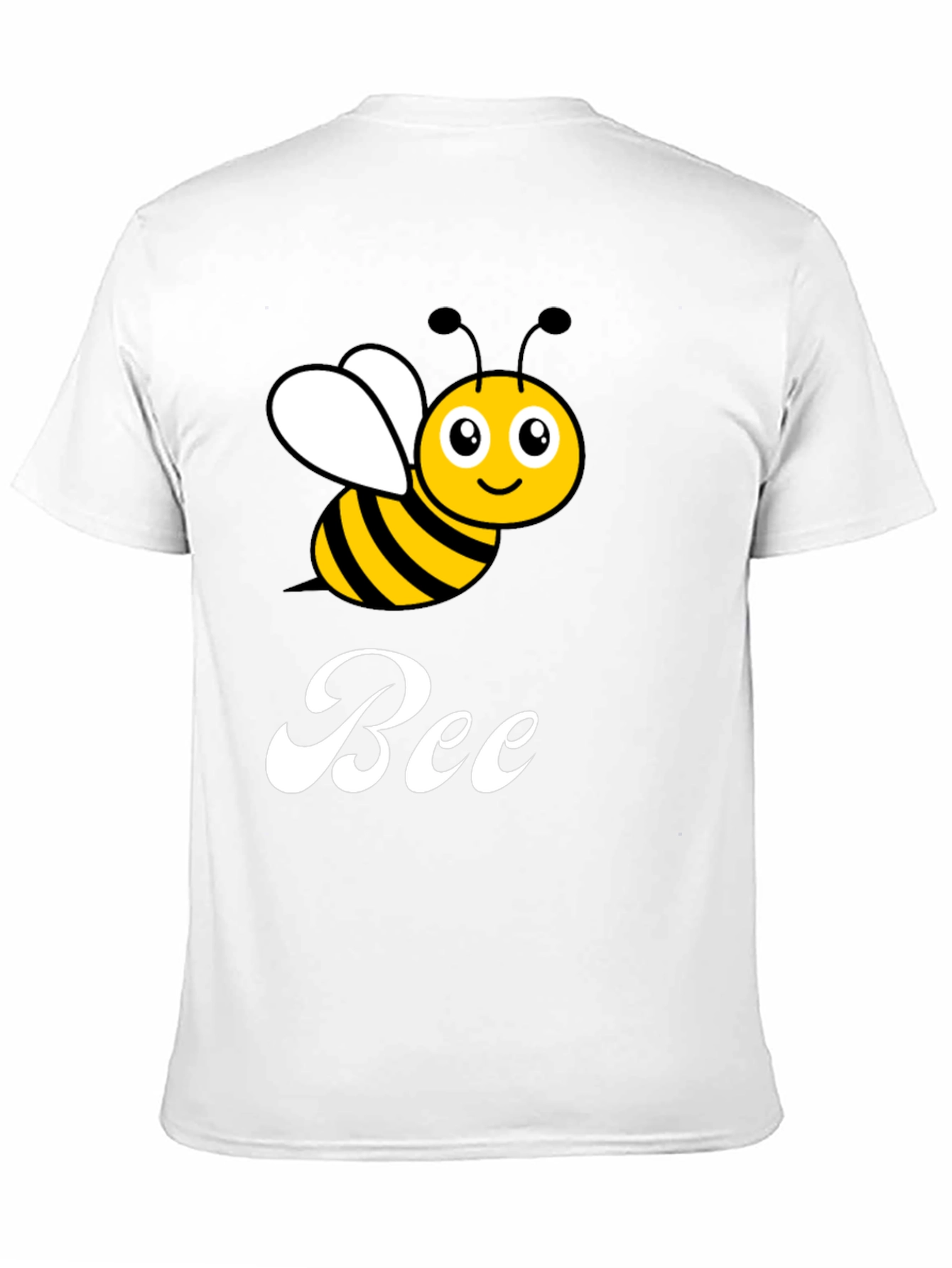 Cute Cartoon Bee Graphic T-Shirt