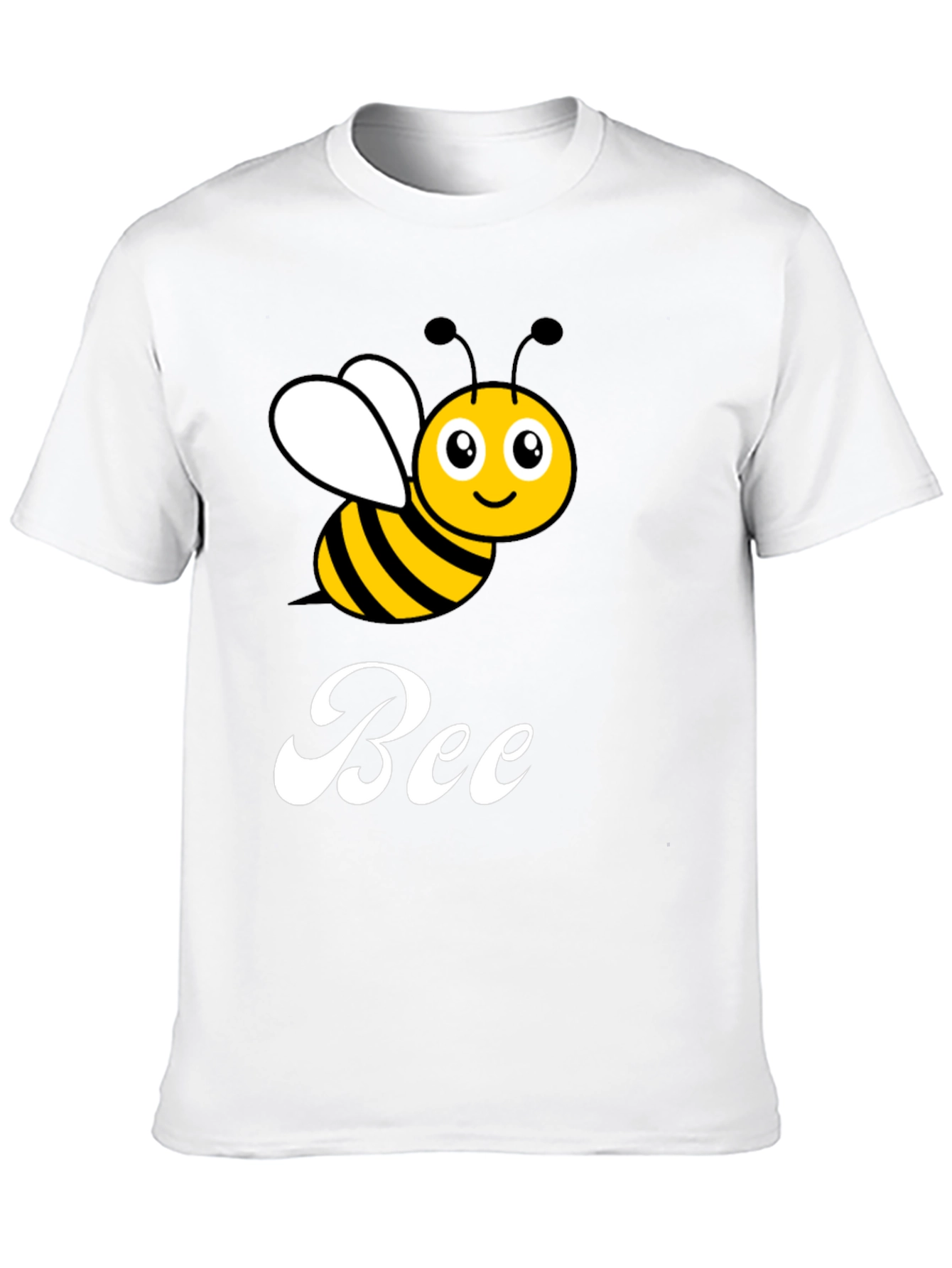 Cute Cartoon Bee Graphic T-Shirt