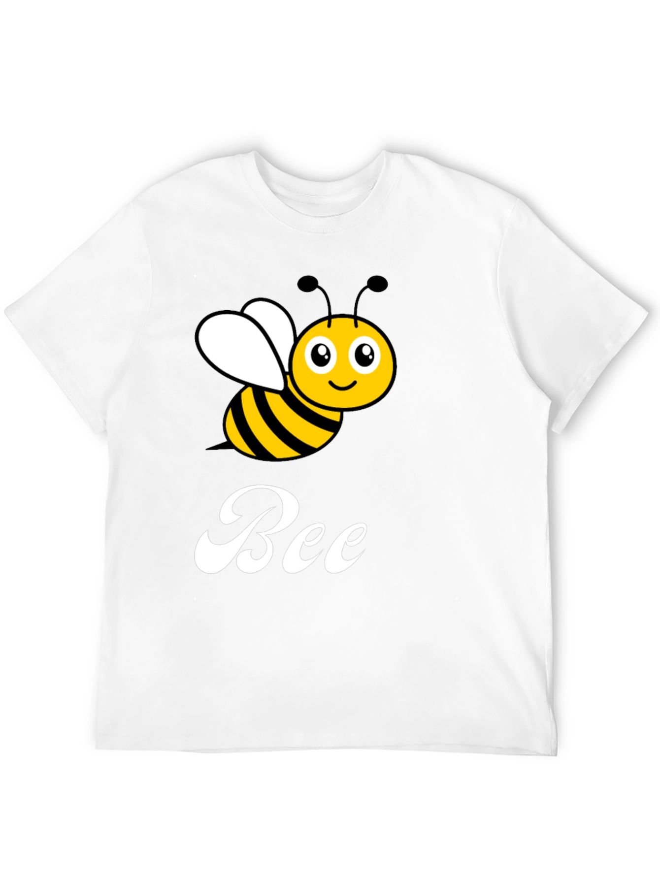 Cute Cartoon Bee Graphic T-Shirt