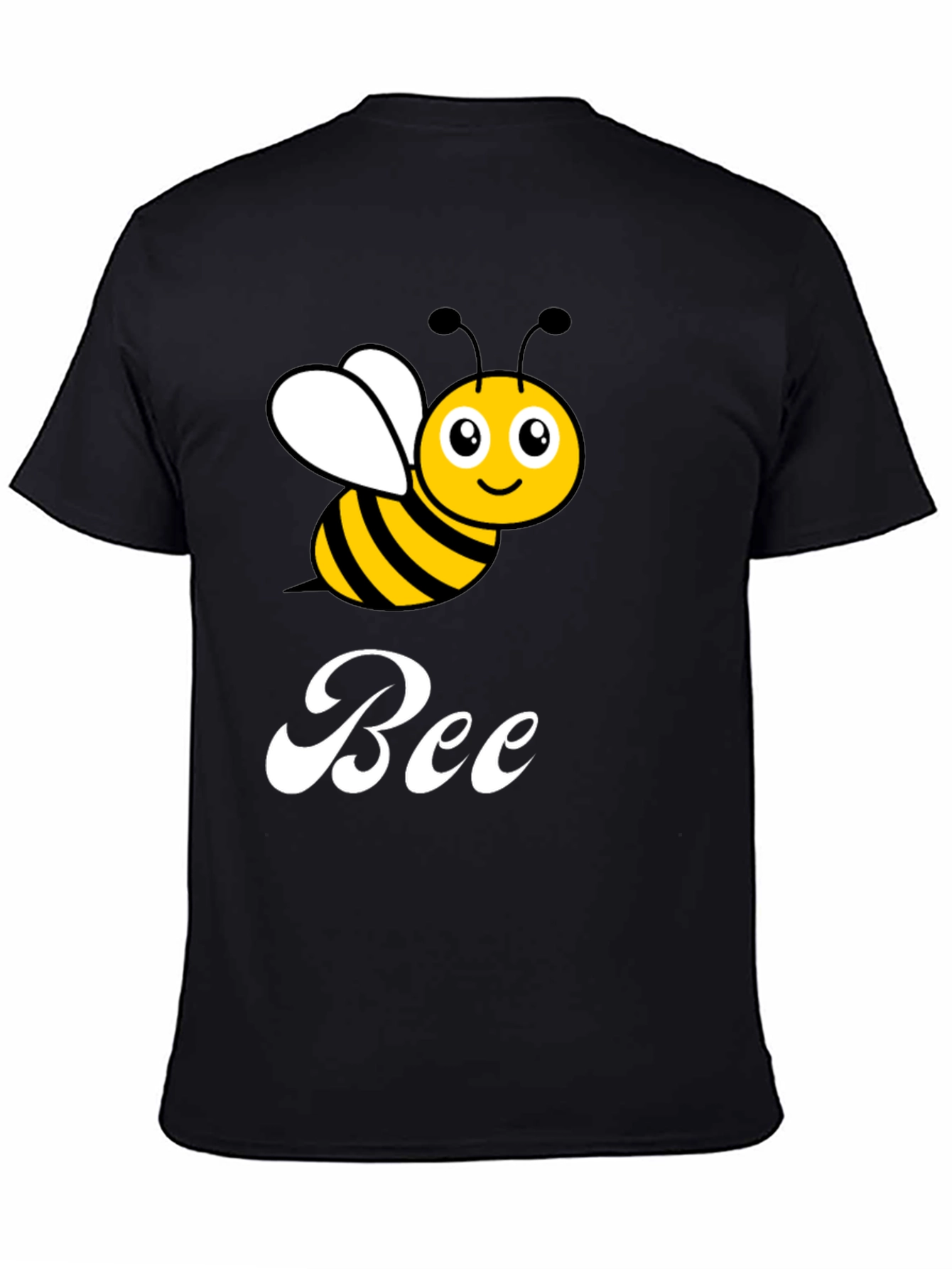 Cute Cartoon Bee Graphic T-Shirt