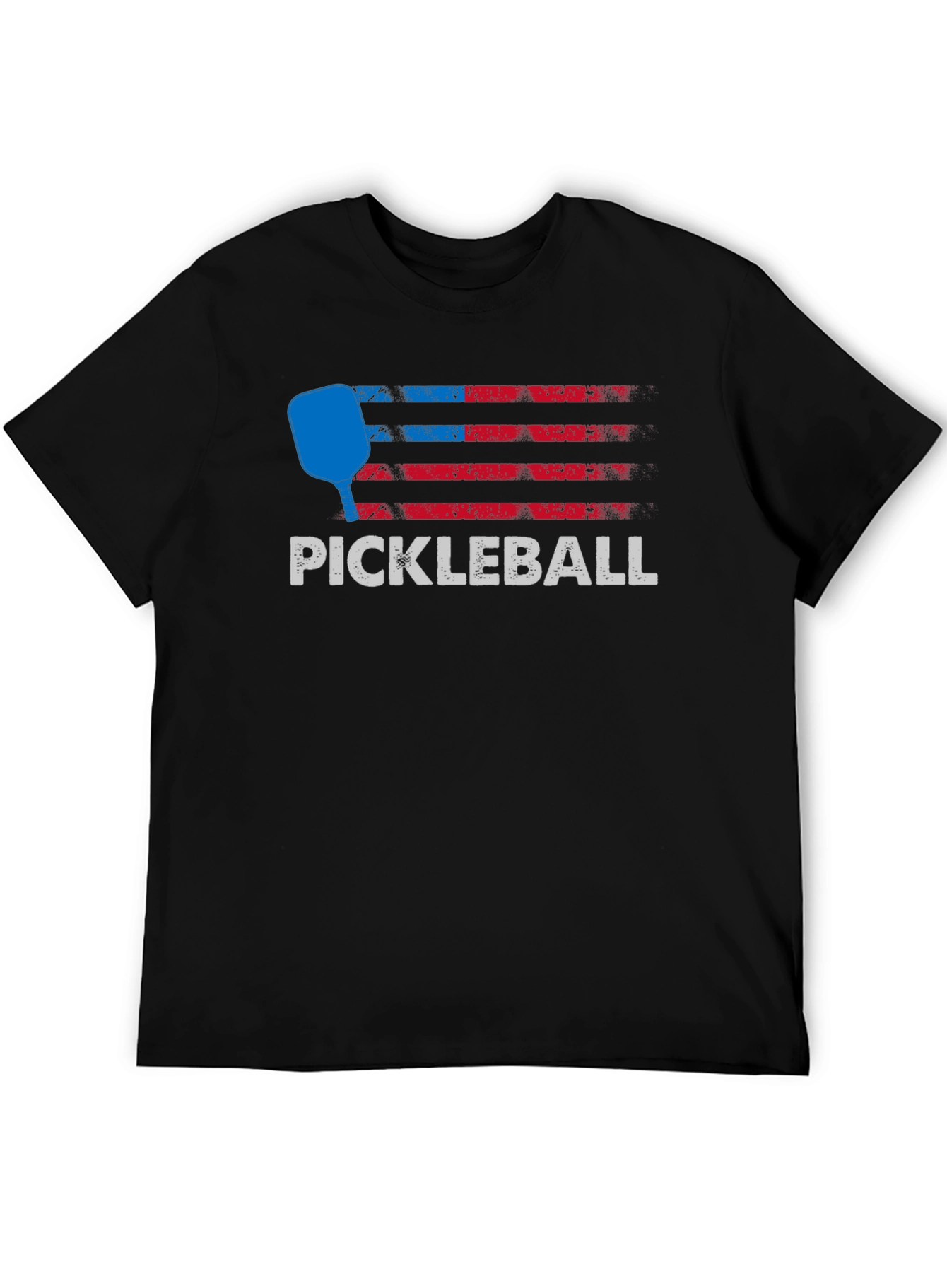 Pickleball American Flag T-Shirt