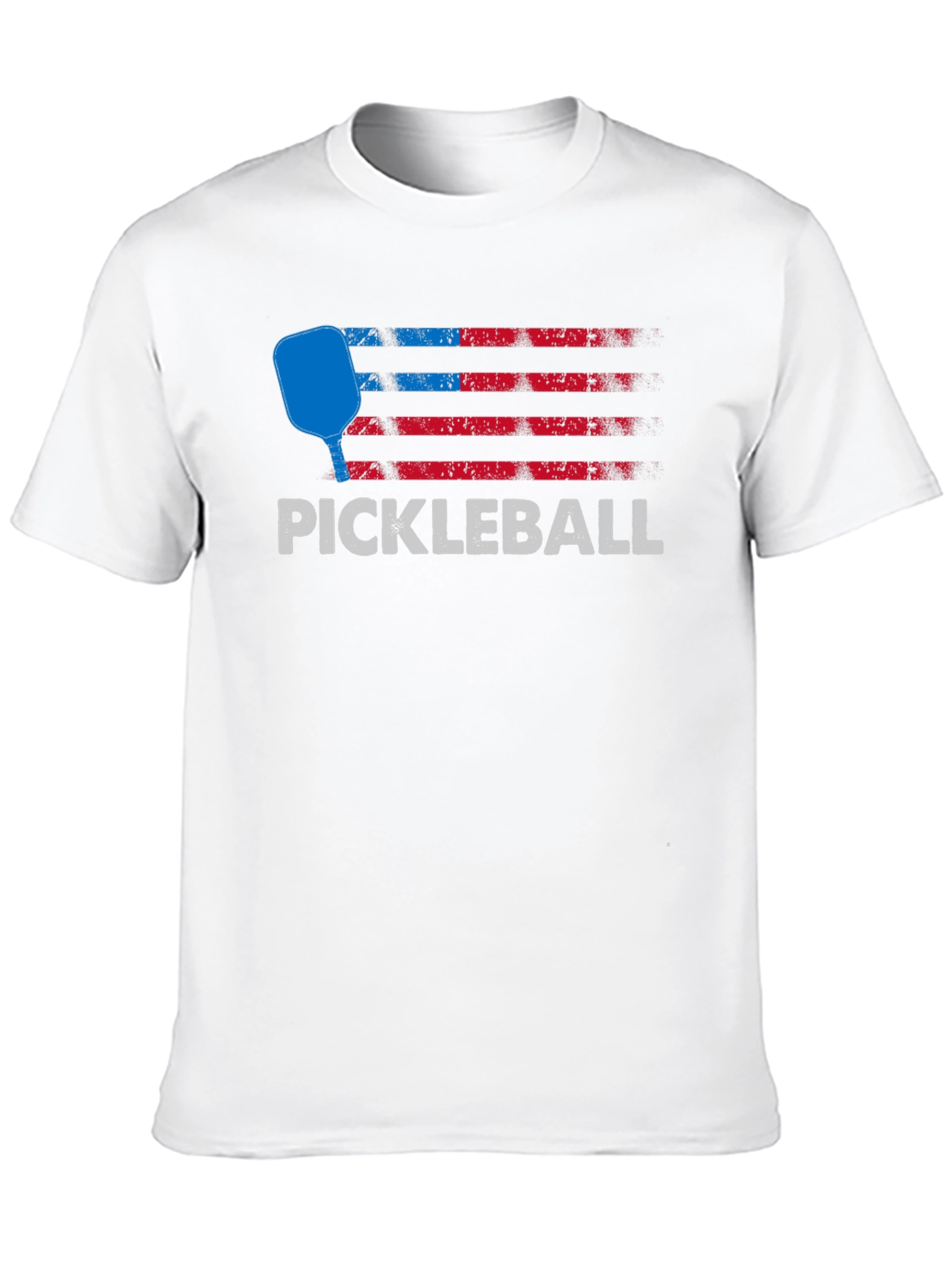 Pickleball American Flag T-Shirt