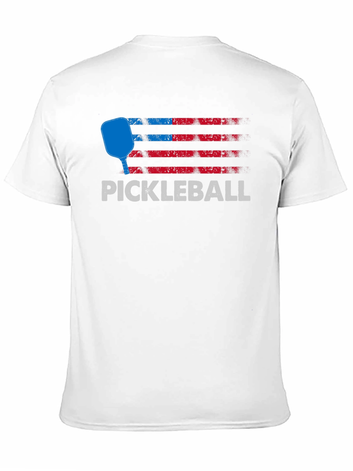Pickleball American Flag T-Shirt