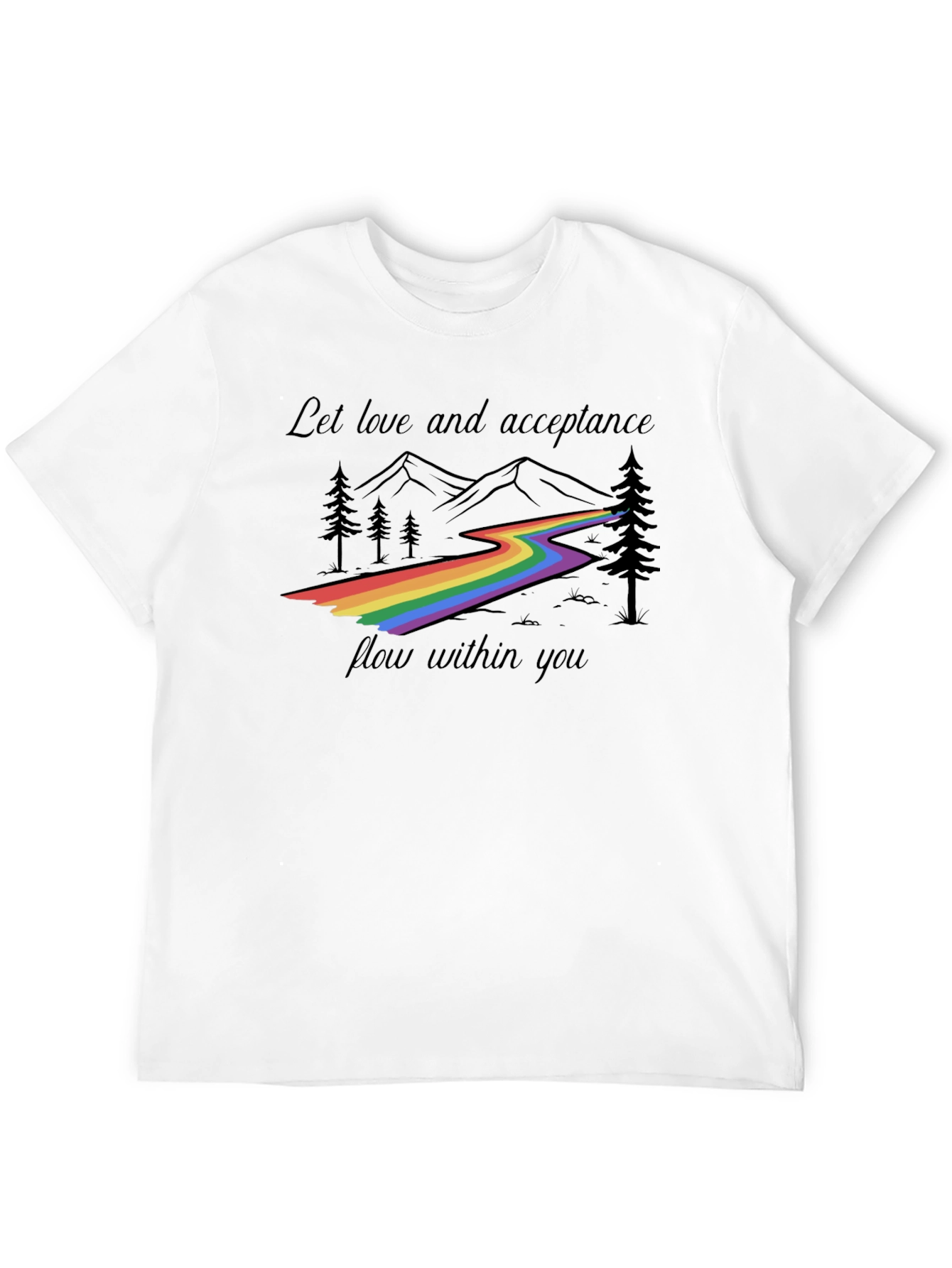 Rainbow River LGBTQ+ Pride T-Shirt