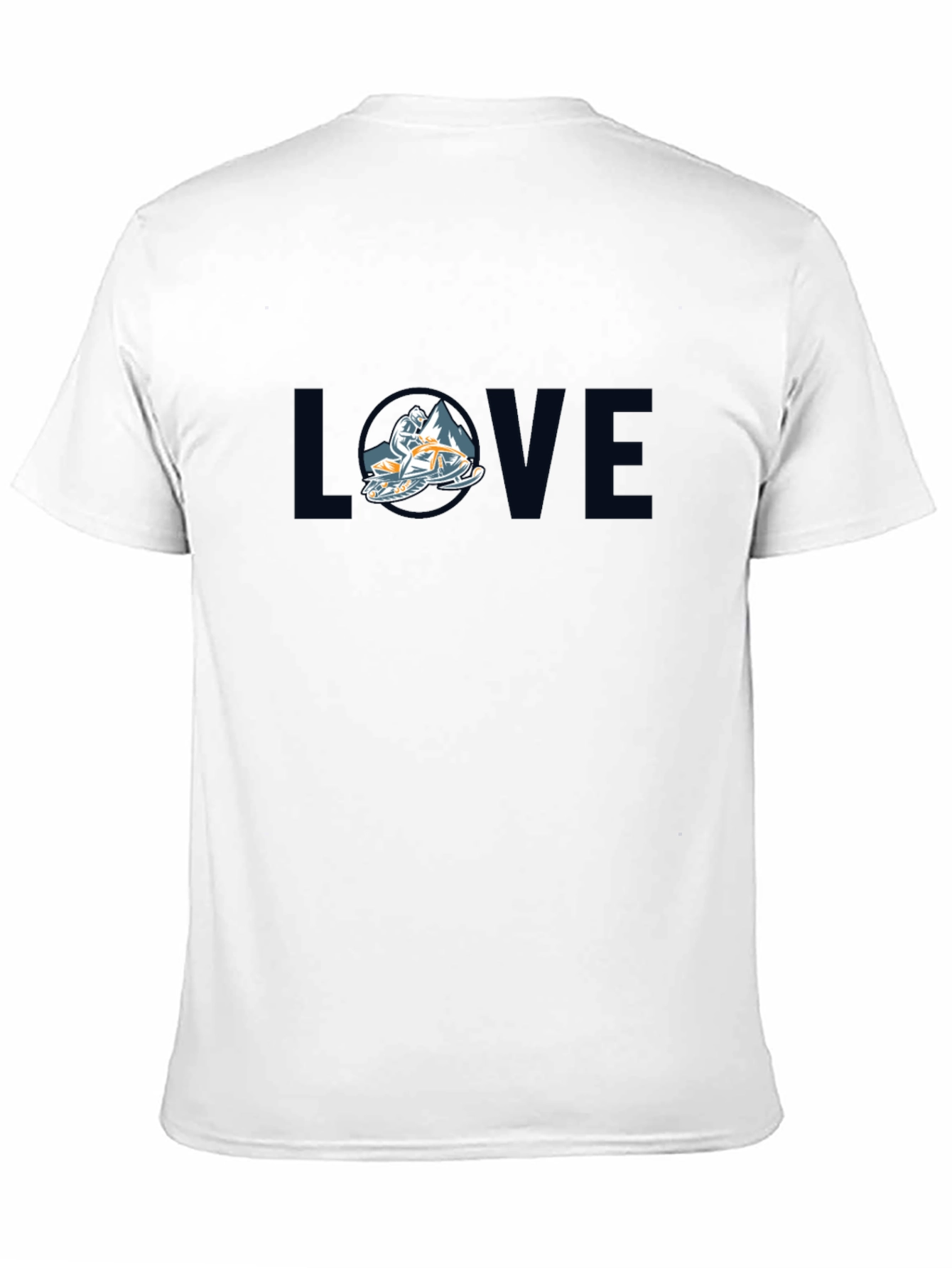 Love Snowmobiling Tee - Ride in Style!