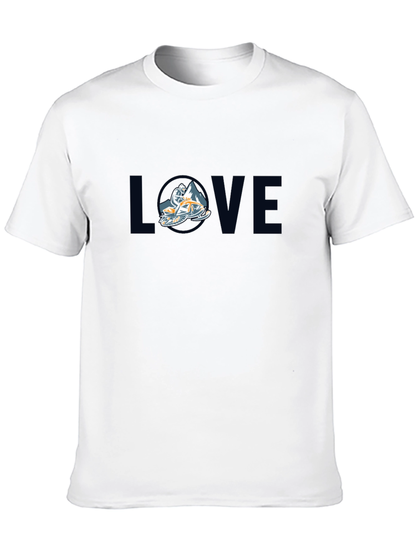 Love Snowmobiling Tee - Ride in Style!
