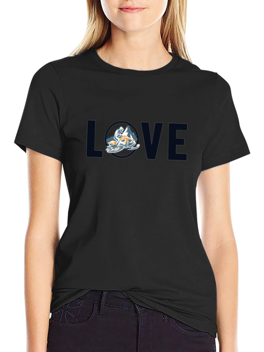 Love Snowmobiling Tee - Ride in Style!