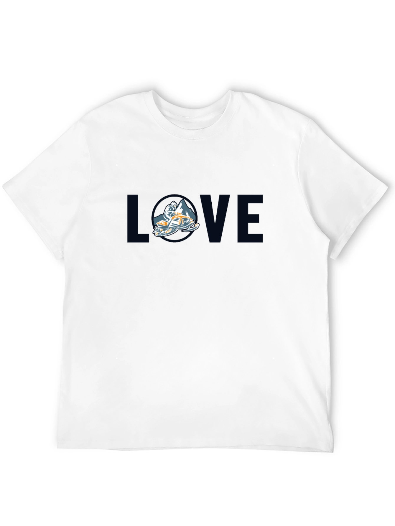 Love Snowmobiling Tee - Ride in Style!