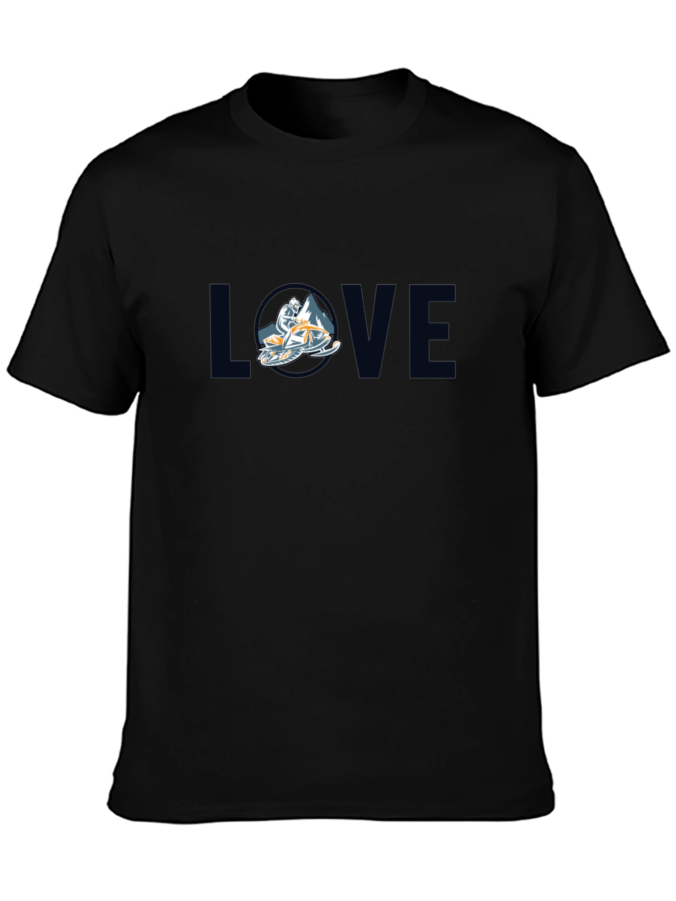 Love Snowmobiling Tee - Ride in Style!