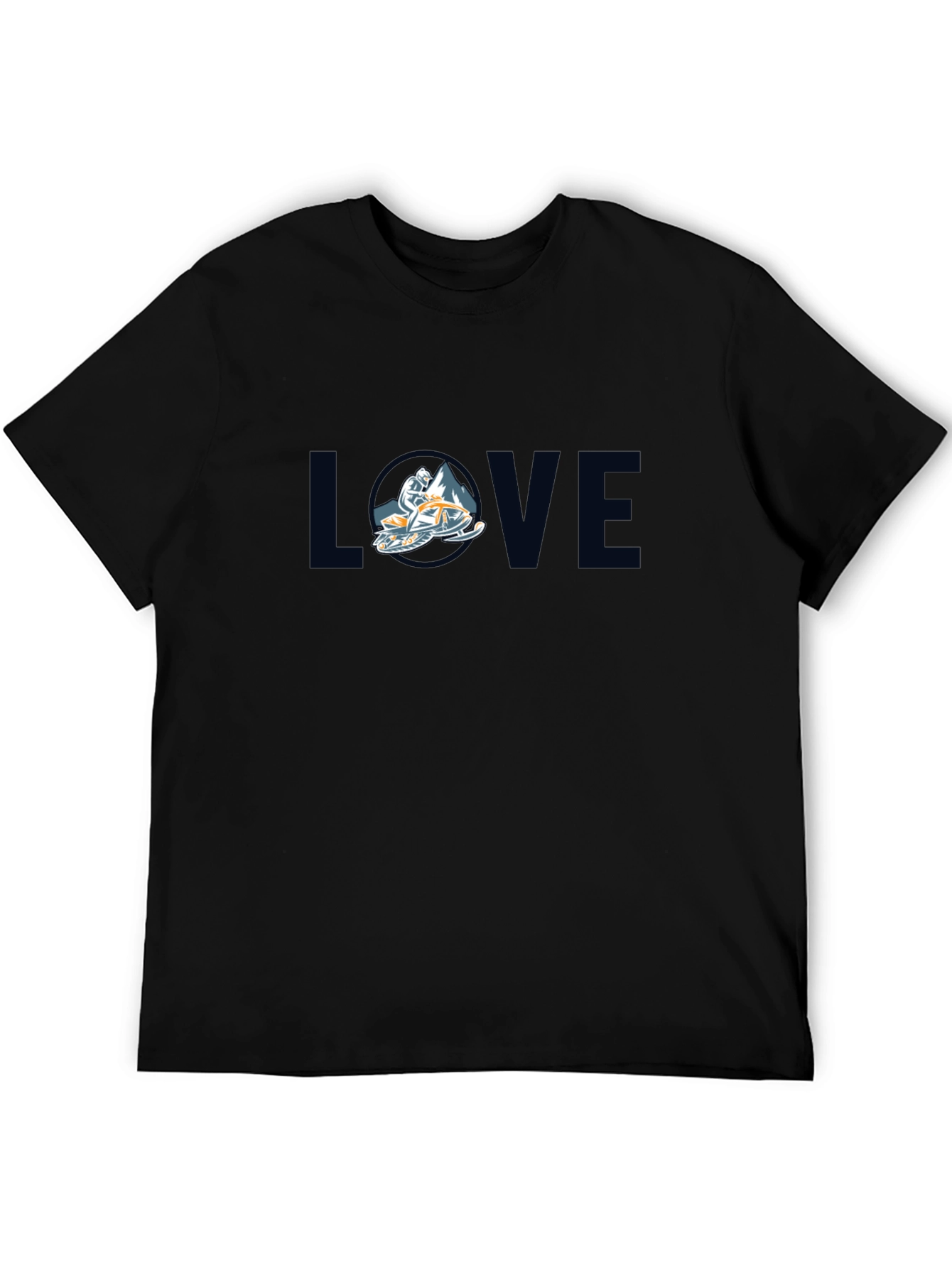 Love Snowmobiling Tee - Ride in Style!