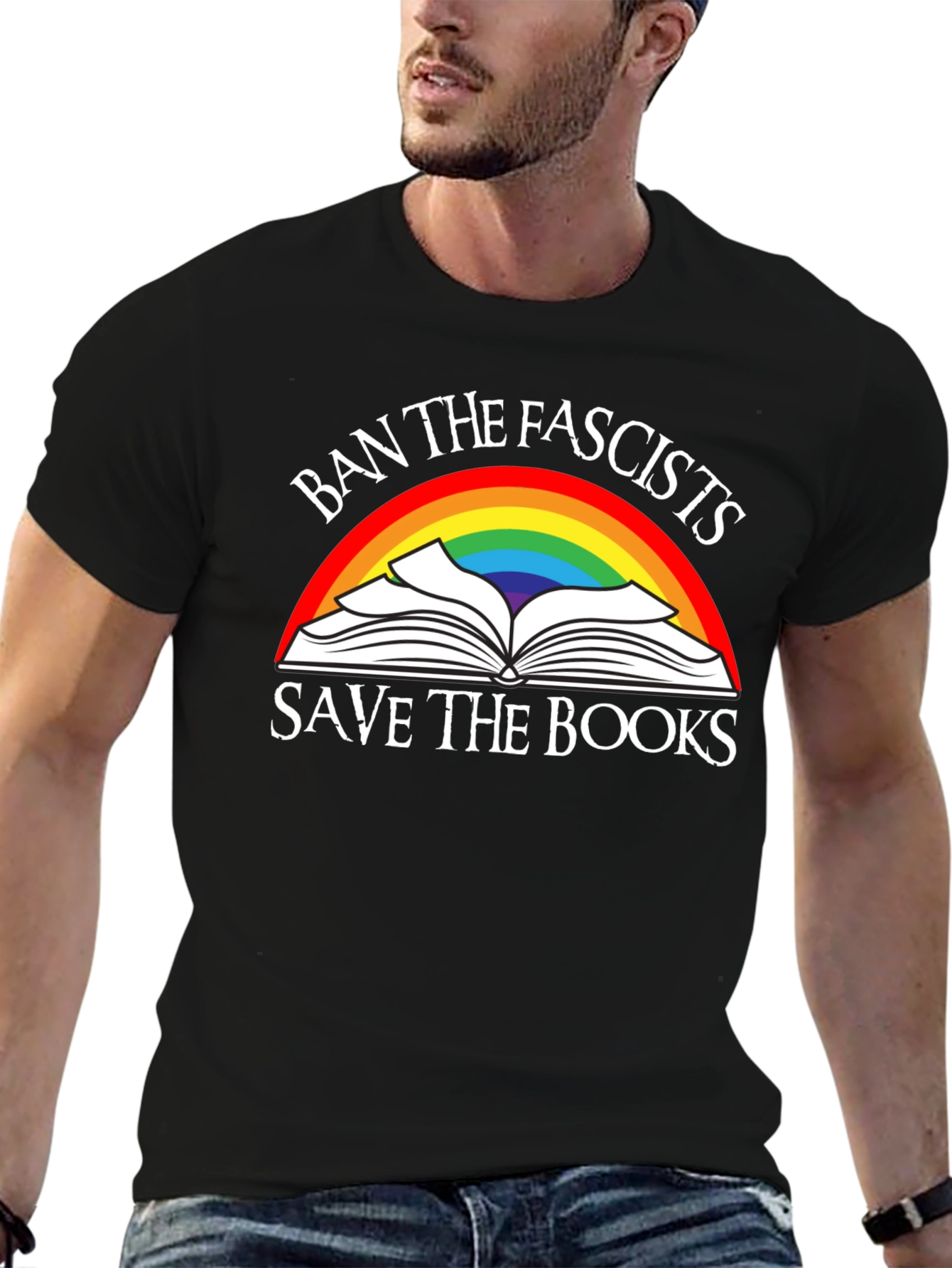 Ban the Fascists Save the Books T-Shirt