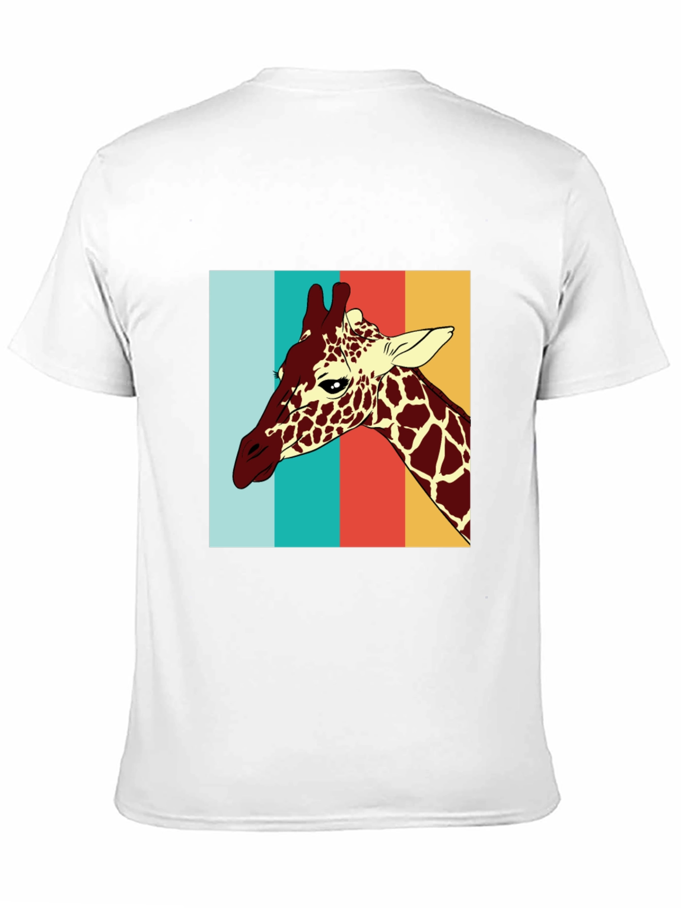Giraffe Retro Style T-Shirt