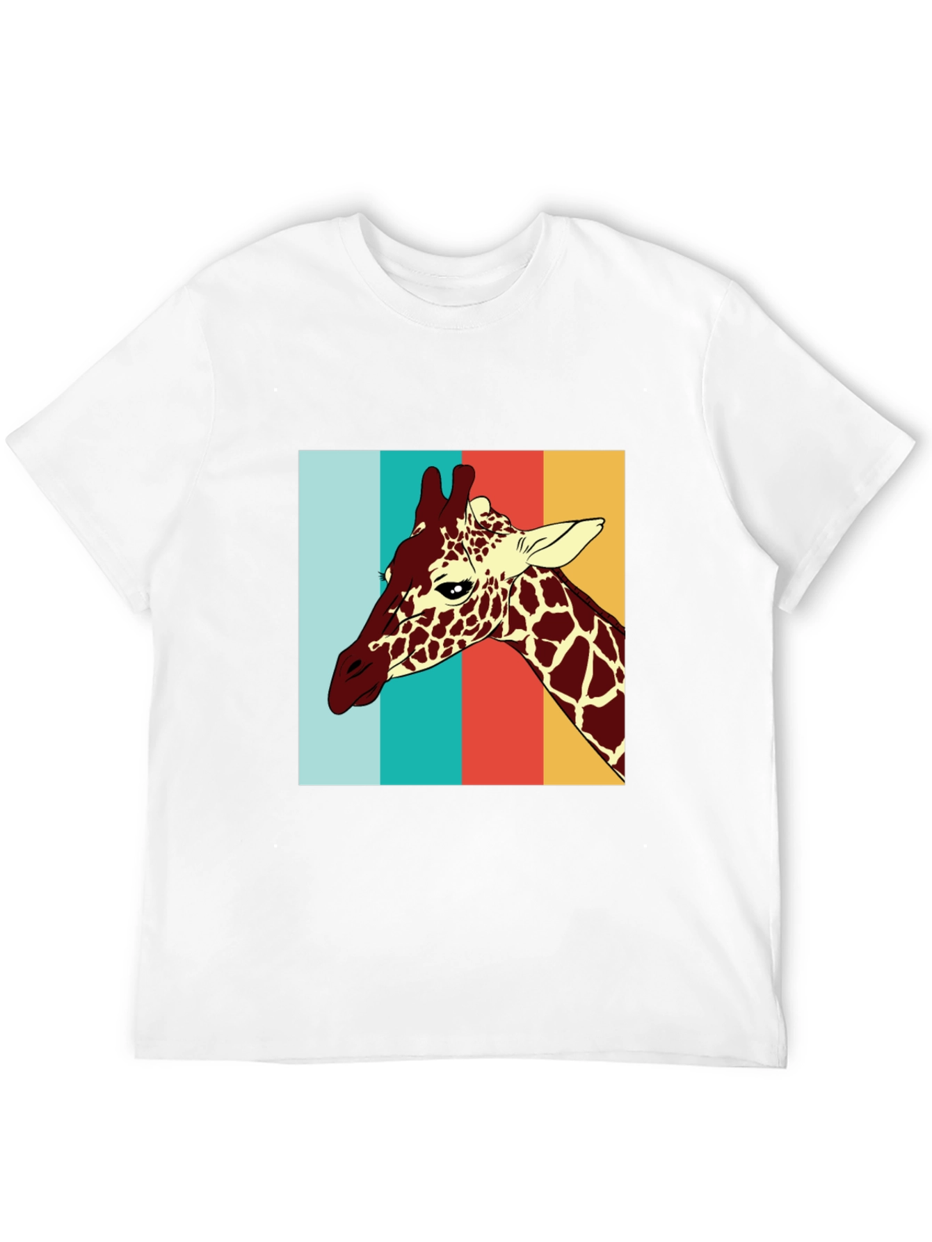 Giraffe Retro Style T-Shirt