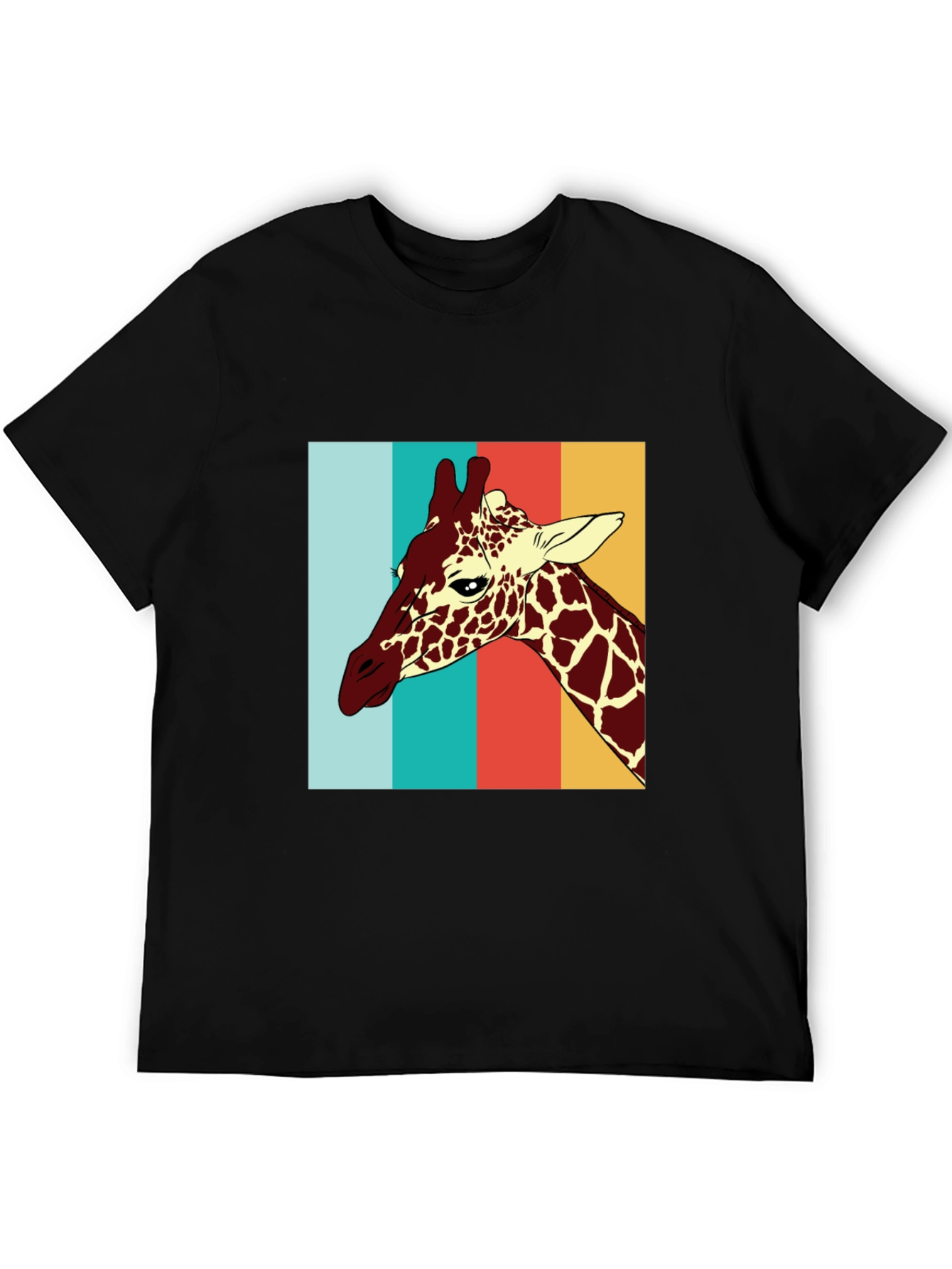 Giraffe Retro Style T-Shirt