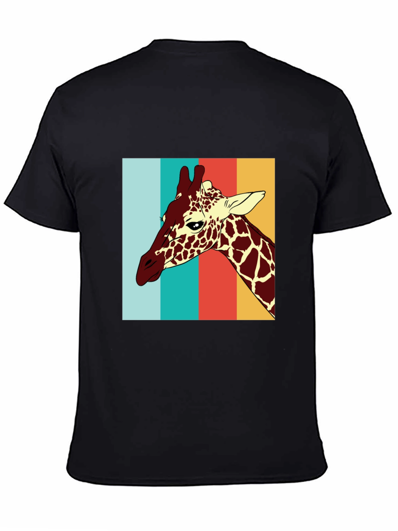 Giraffe Retro Style T-Shirt