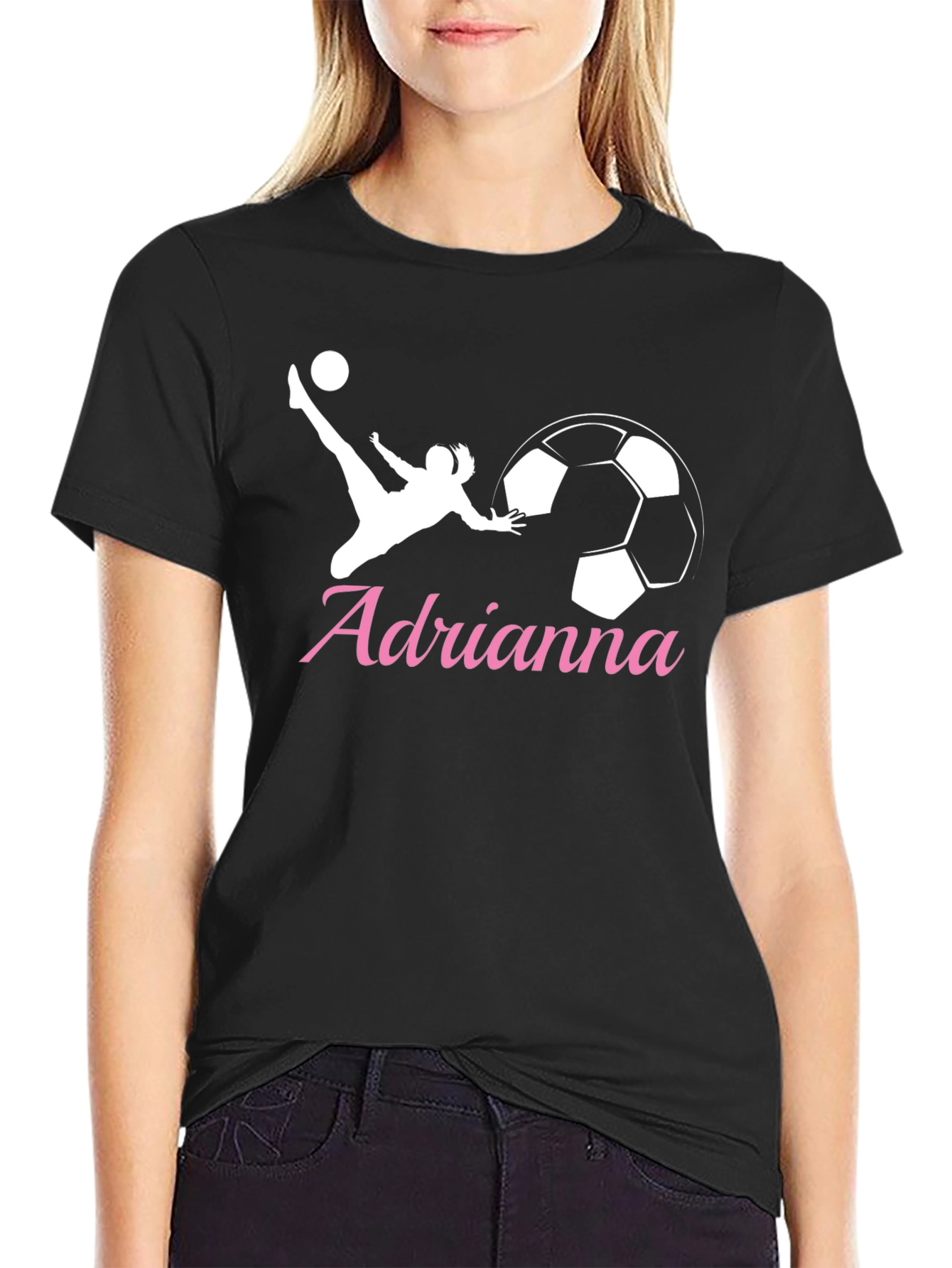 Personalized Soccer T-Shirt - Adrianna