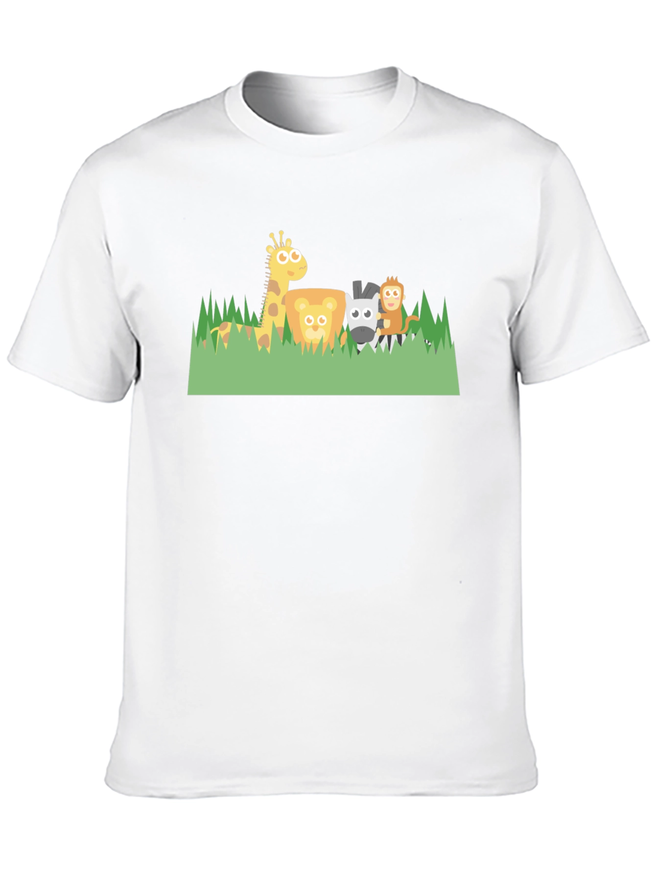 Cute Cartoon Safari Animal T-Shirt