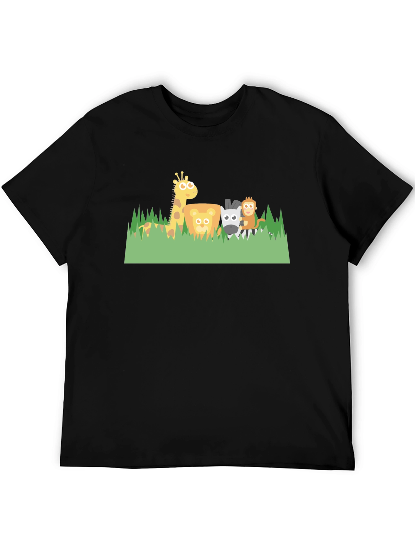 Cute Cartoon Safari Animal T-Shirt