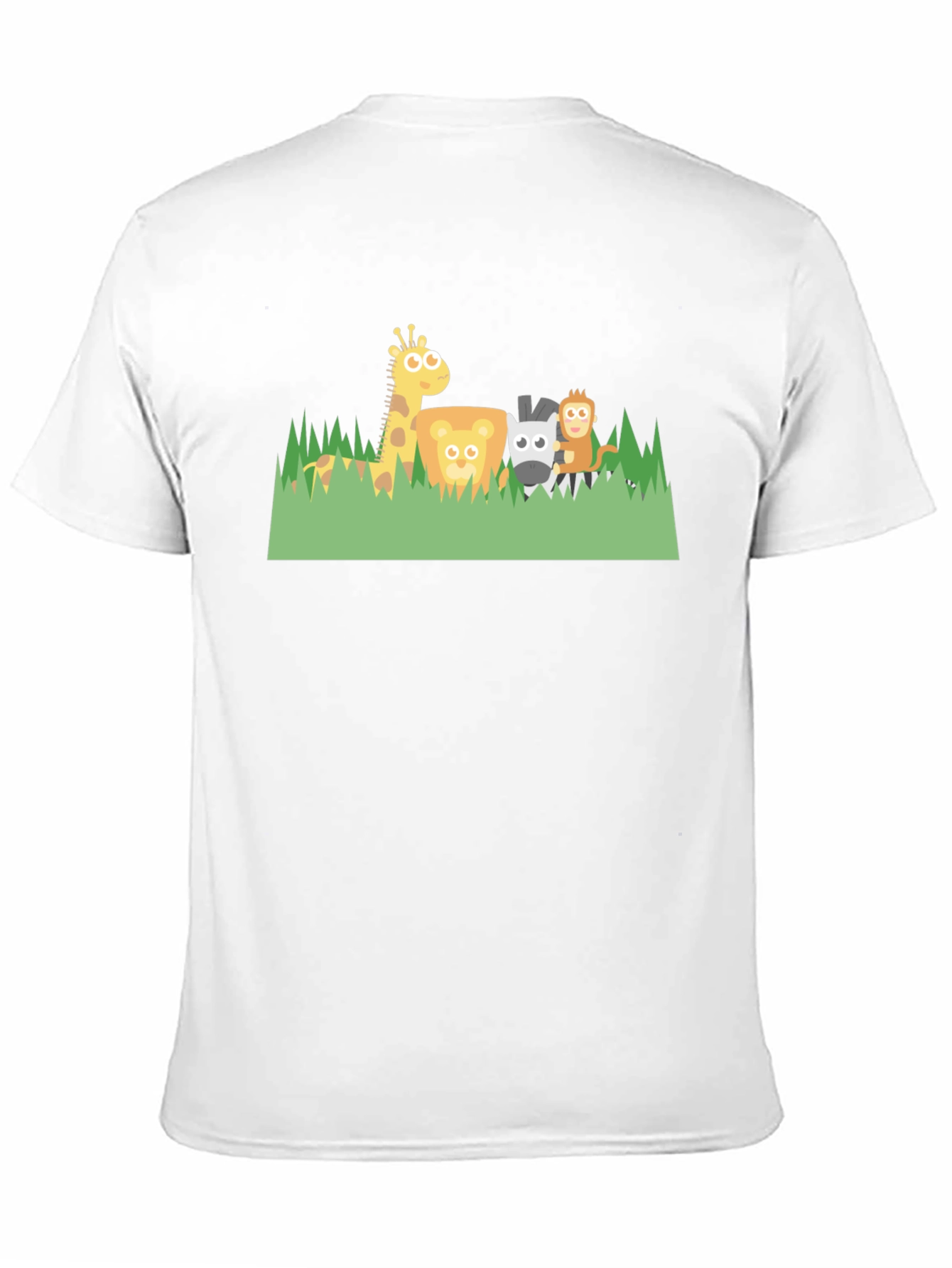 Cute Cartoon Safari Animal T-Shirt