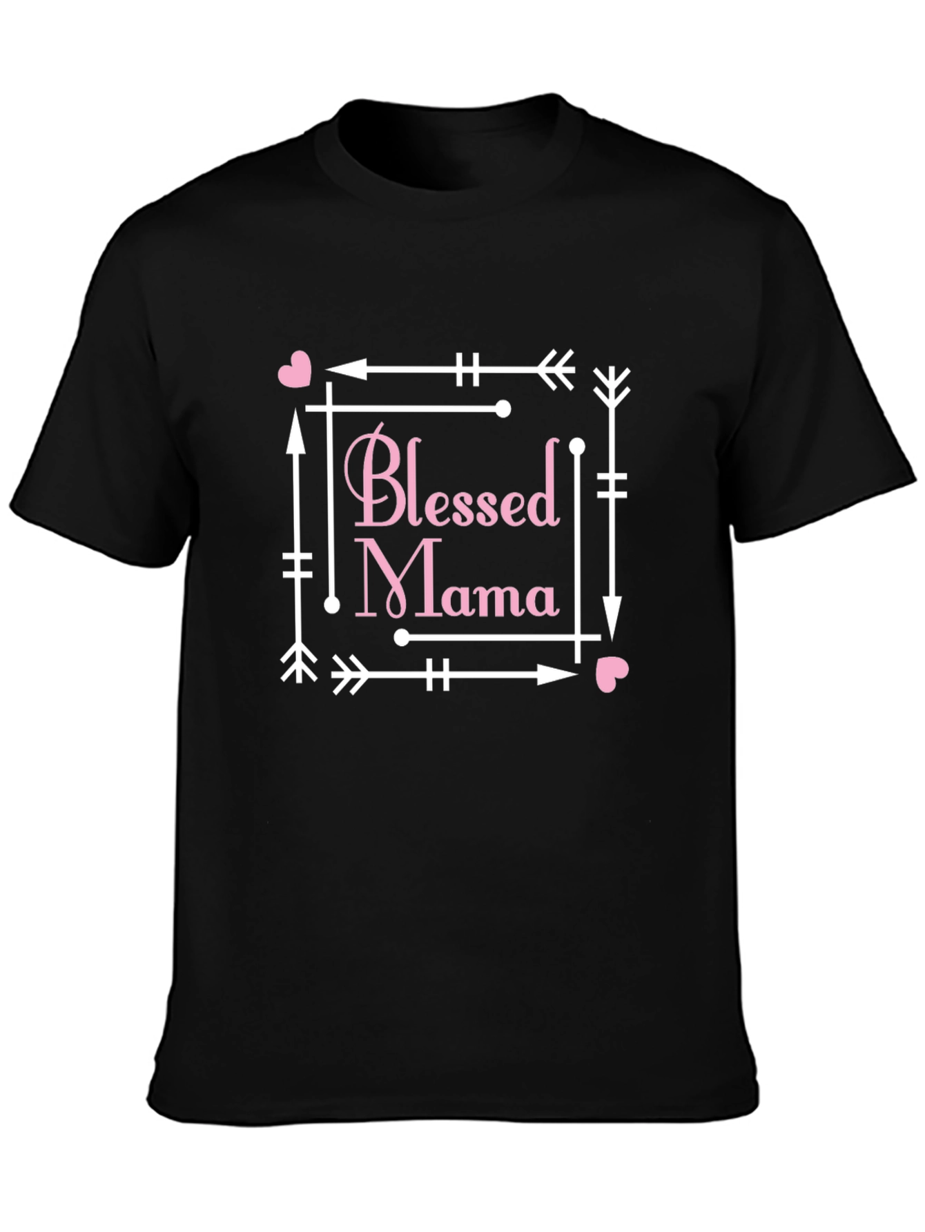 Blessed Mama Graphic Tee - Cute Mothers Day Shirt