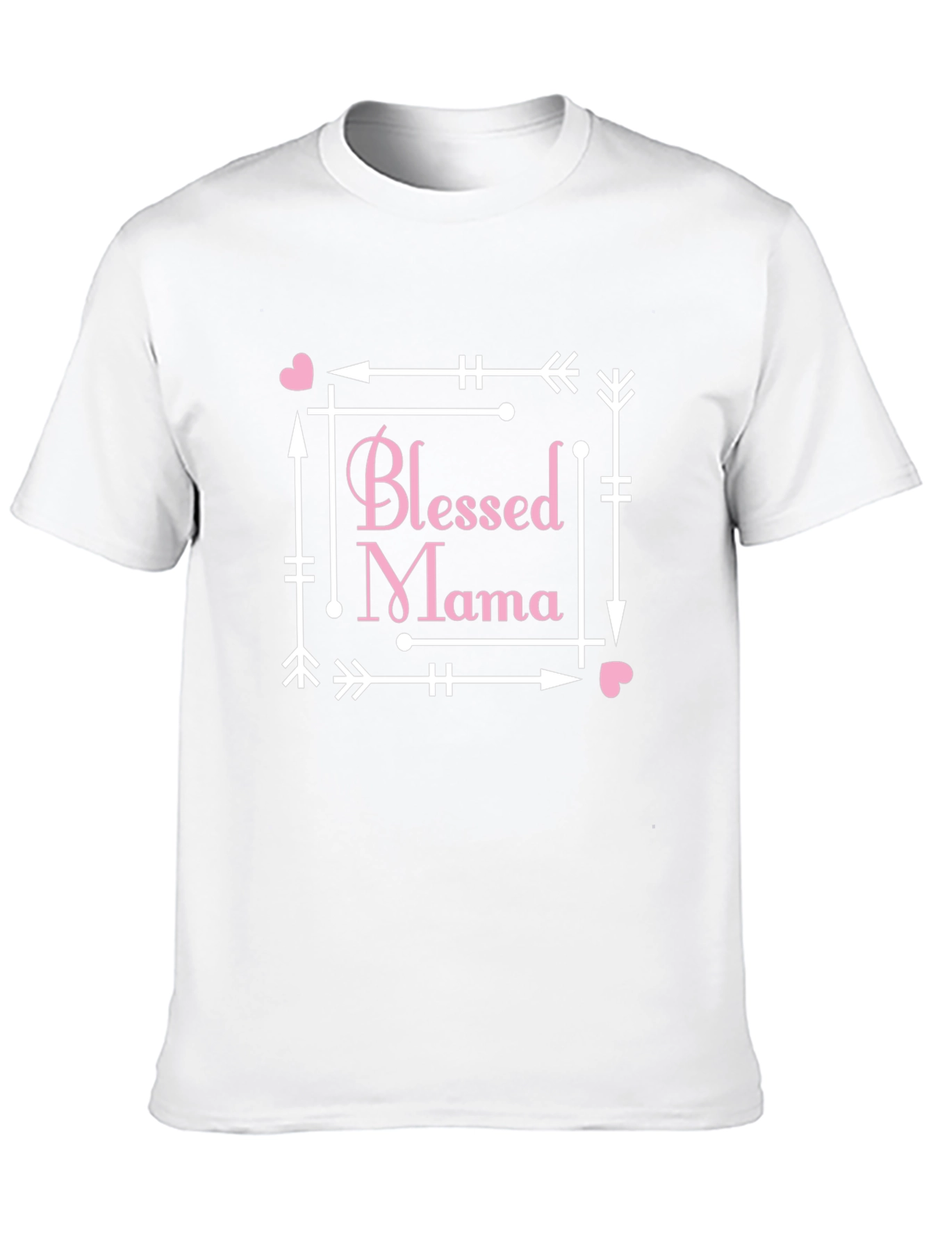 Blessed Mama Graphic Tee - Cute Mothers Day Shirt
