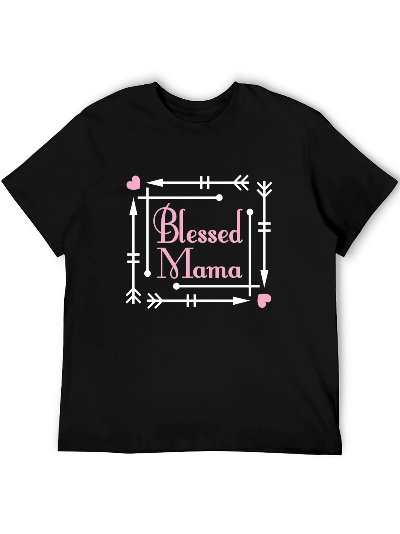 Blessed Mama Graphic Tee - Cute Mothers Day Shirt