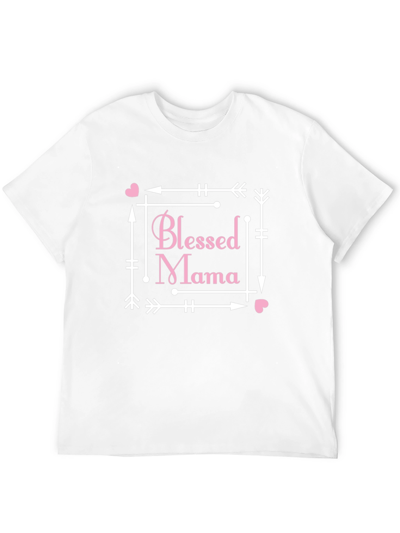 Blessed Mama Graphic Tee - Cute Mothers Day Shirt