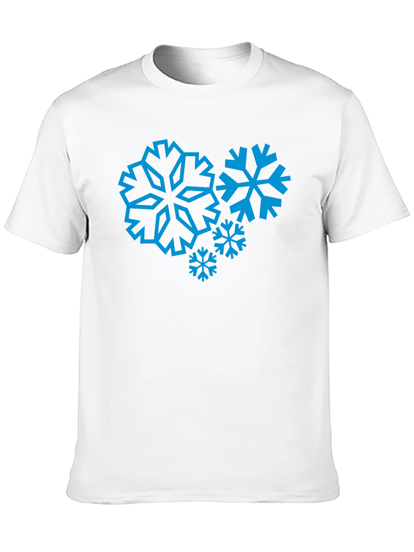 Snowflake Graphic Tee - Winter Holiday Style