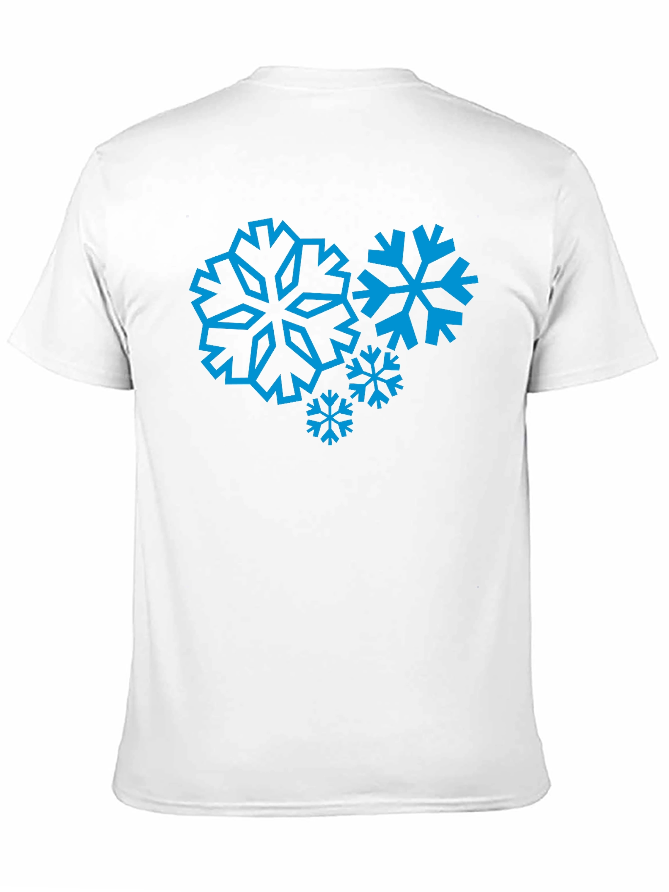 Snowflake Graphic Tee - Winter Holiday Style