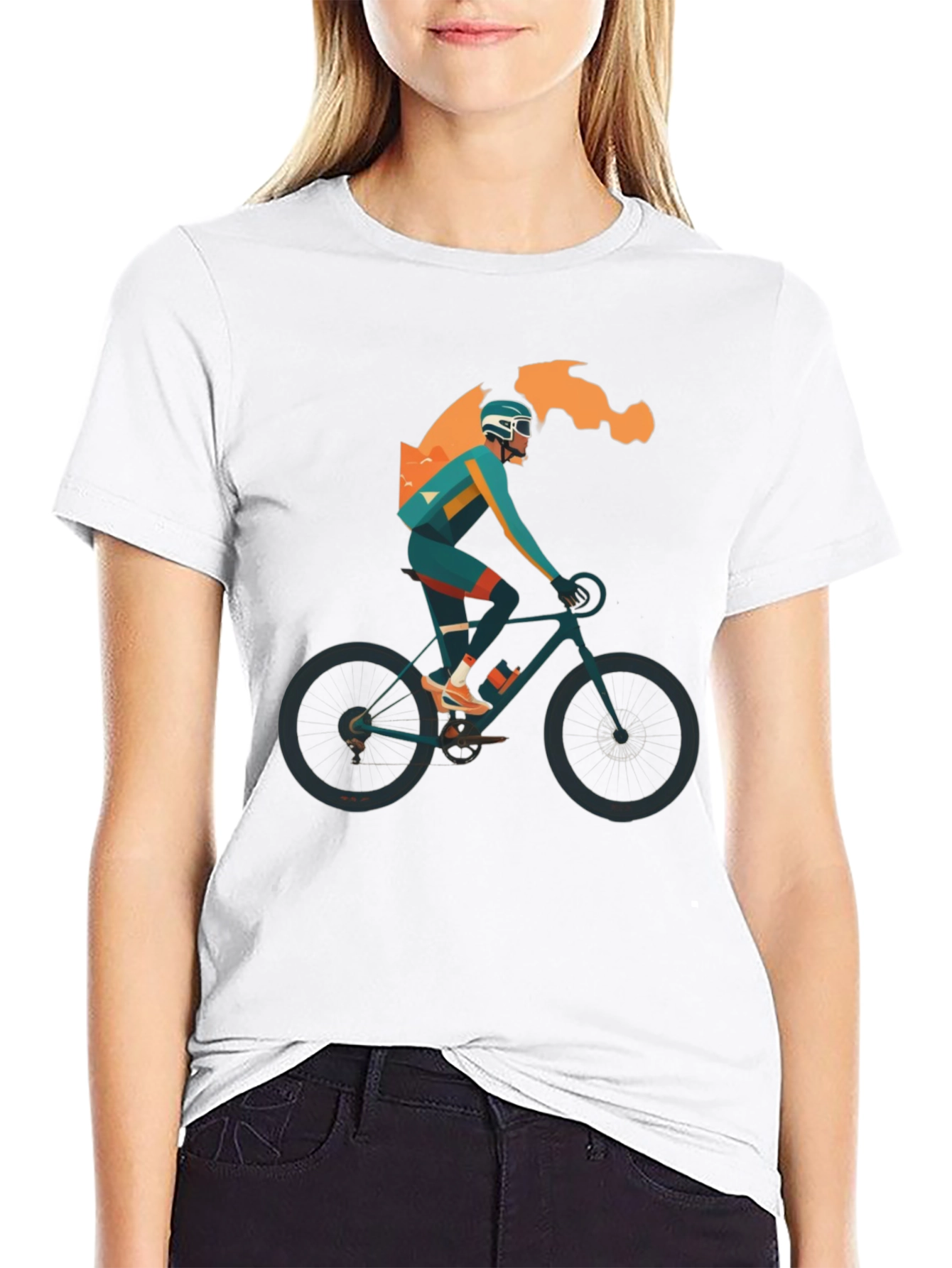 Cyclist Graphic T-Shirt - Ride in Style!
